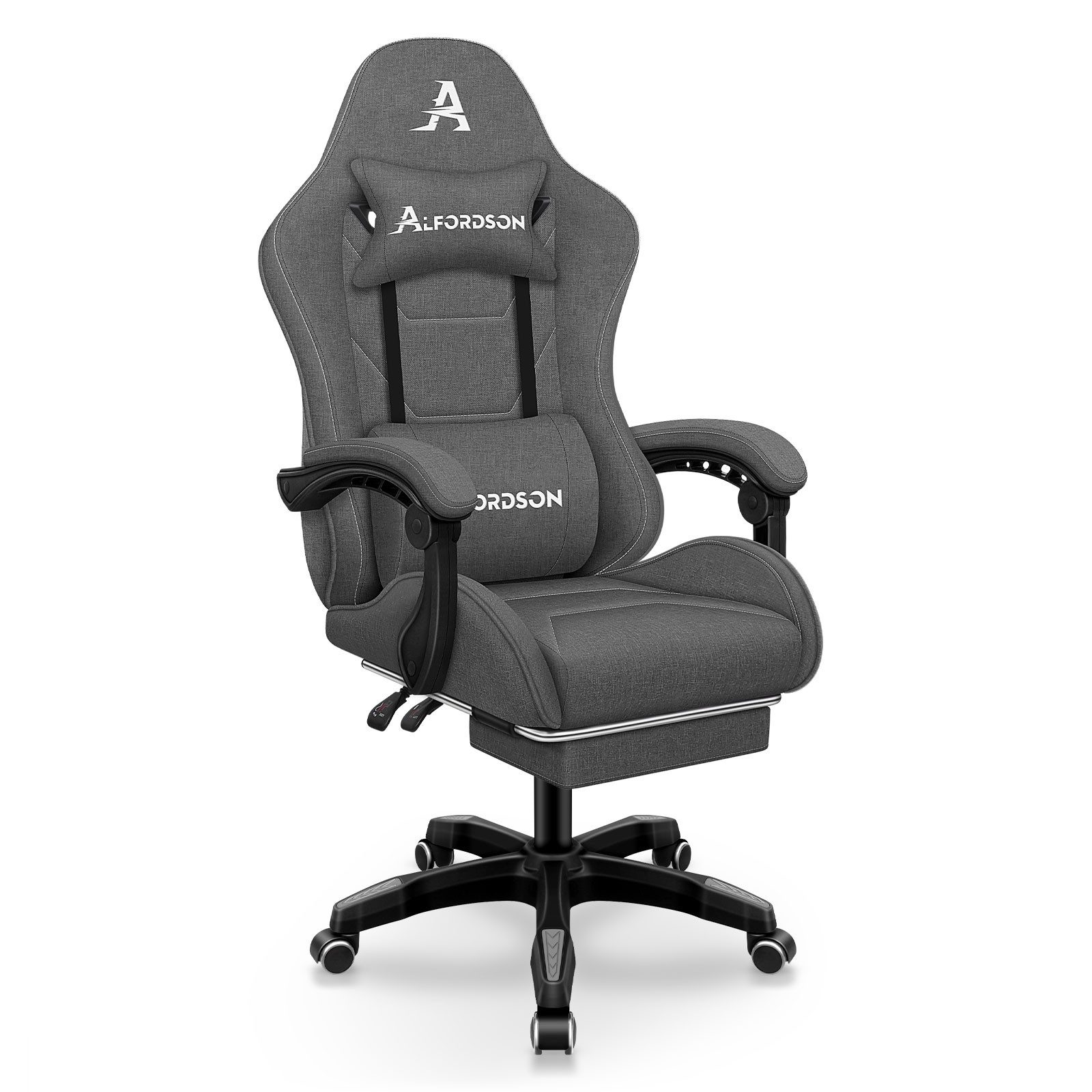 ALFORDSON Bürostuhl Gaming-Stuhl, Massage-Gaming-Stuhl, Ergonomischer Gamer günstig online kaufen