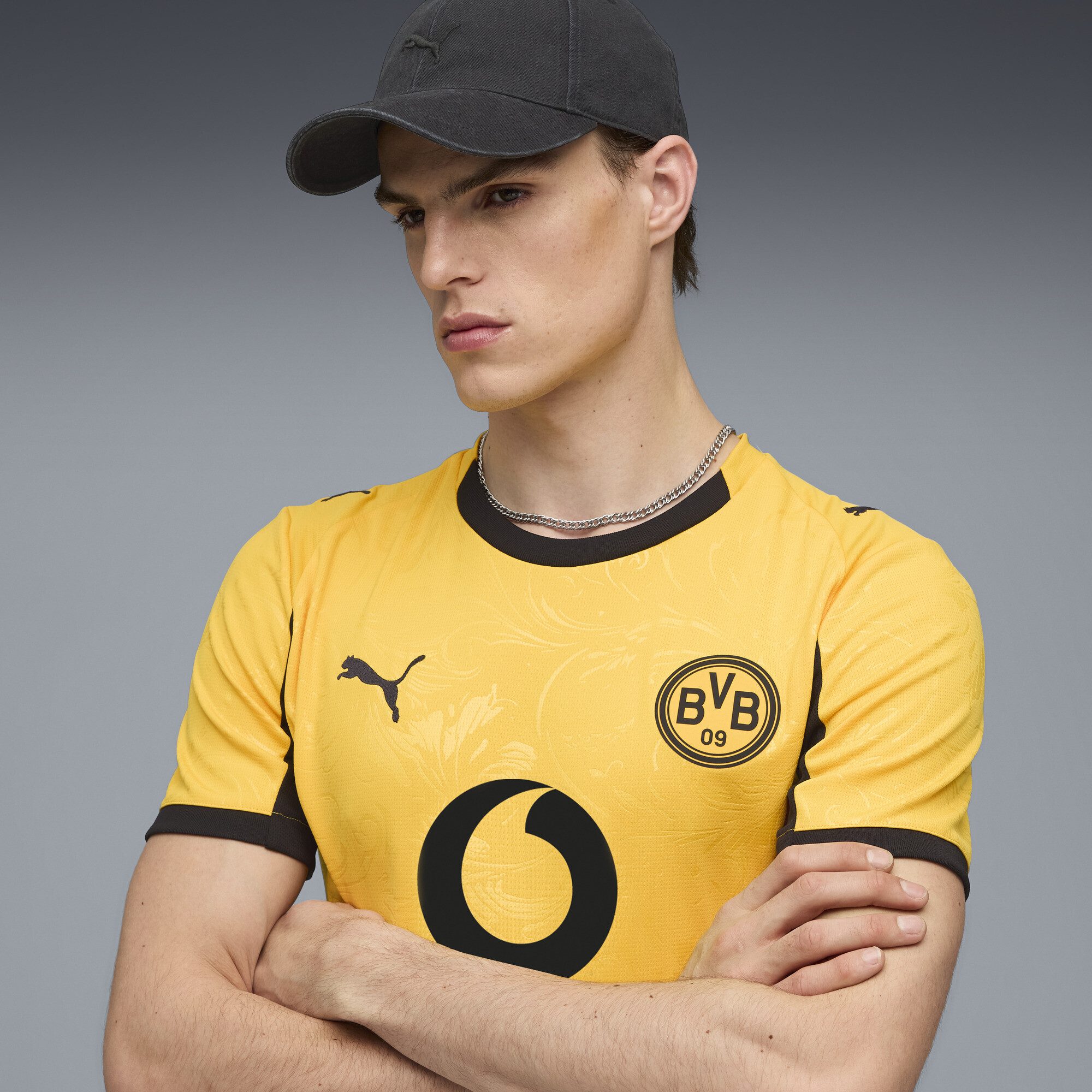 PUMA Trainingsshirt Borussia Dortmund 25/26 Cup Trikot Herren