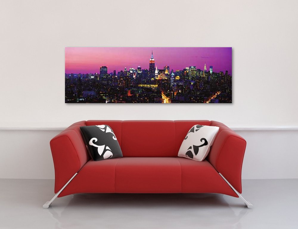 Poster New York - Türposter - Skyline by Night