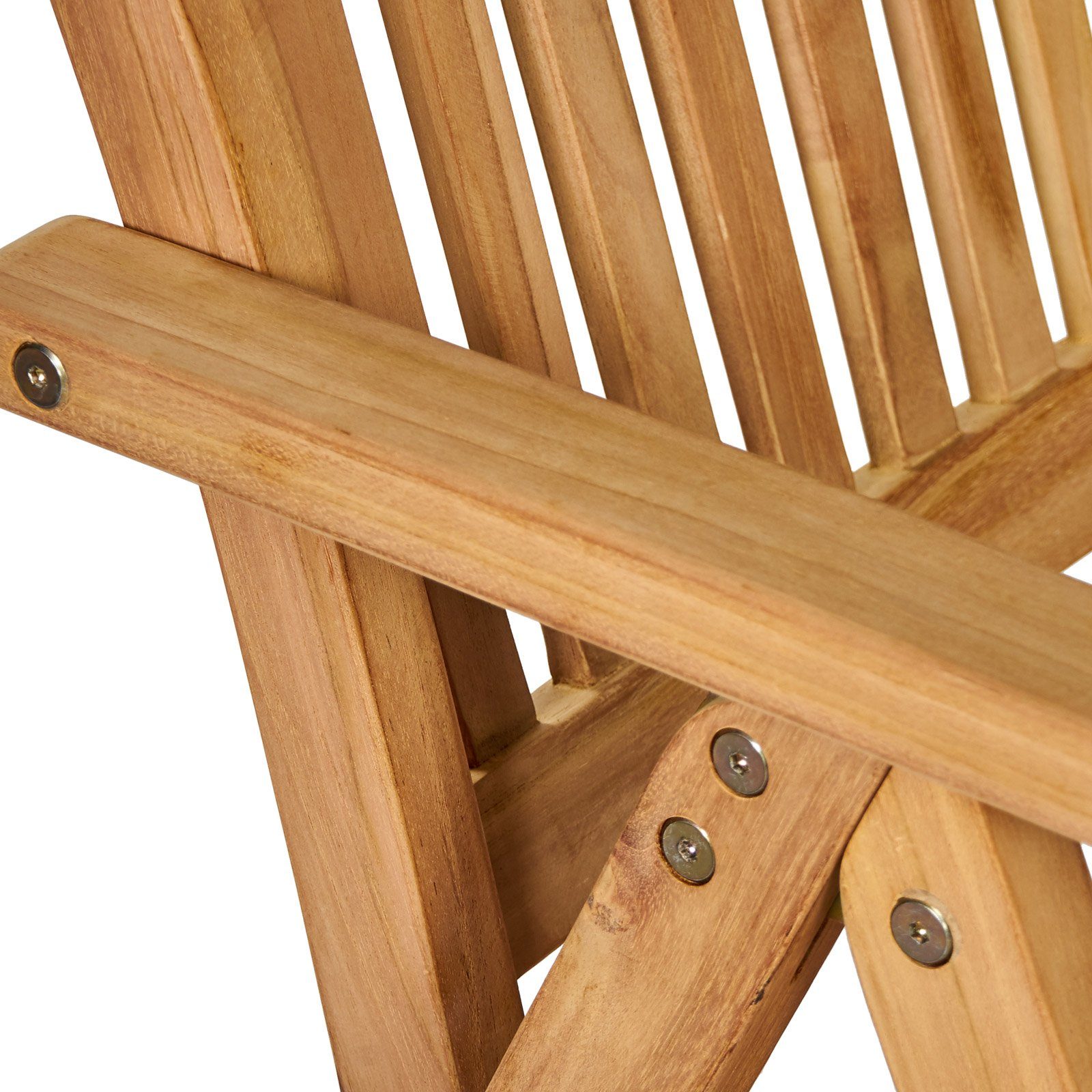 Garland Sitzgruppe Bari, (5-tlg), Teak 150-200cm Klappbar Ausziehbar Wetterfest Holz Stühle Tisch