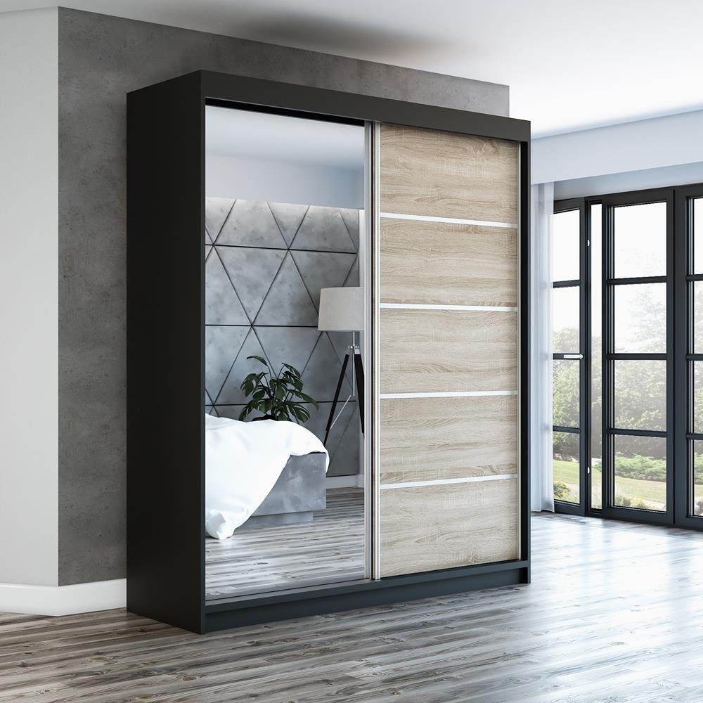 A&J MöbelLand GmbH Schwebetürenschrank BERLIX,2-türig Schrank günstig online kaufen