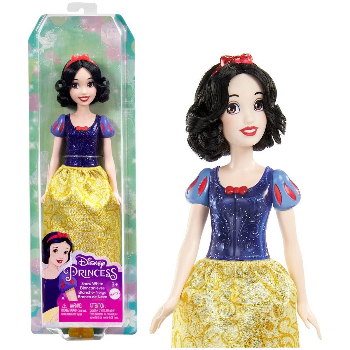 Mattel® Anziehpuppe Mattel HLW08-Disney Princess-Schneewittchen-Puppe–Ein M günstig online kaufen