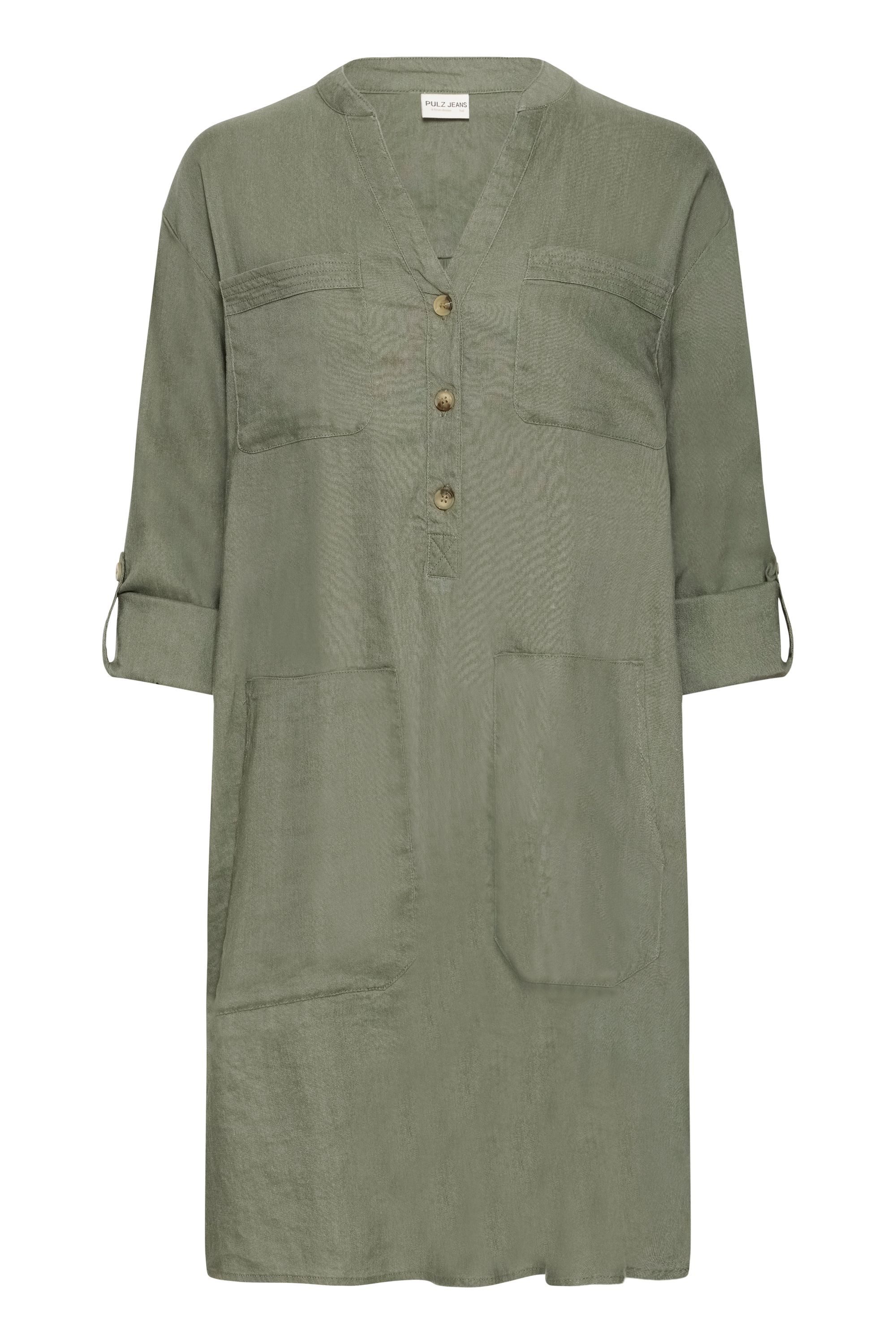 Pulz Jeans Minikleid PZLUCA Komfortables Midikleid günstig online kaufen