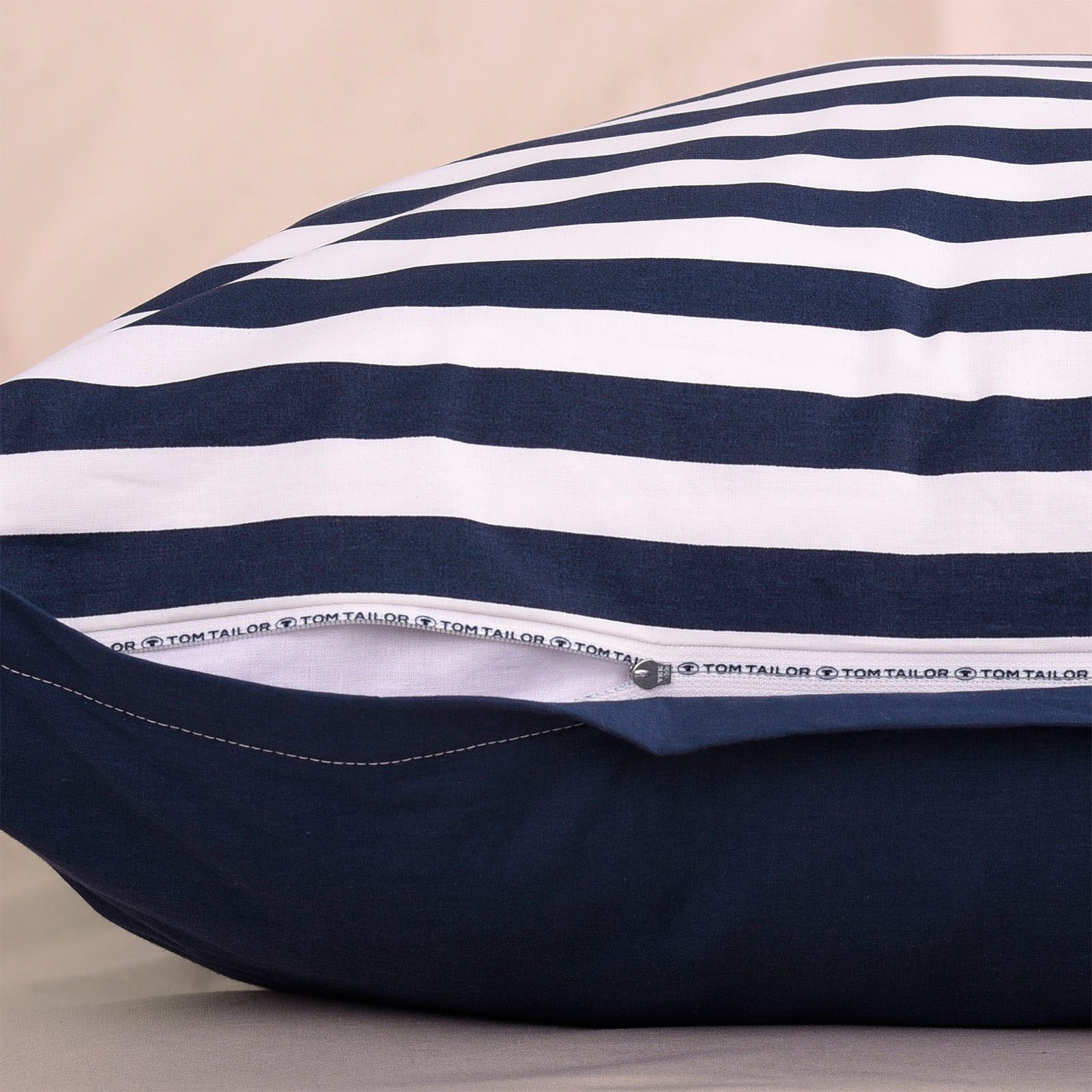 TOM TAILOR HOME Bettwäsche STRIPES WITH günstig online kaufen