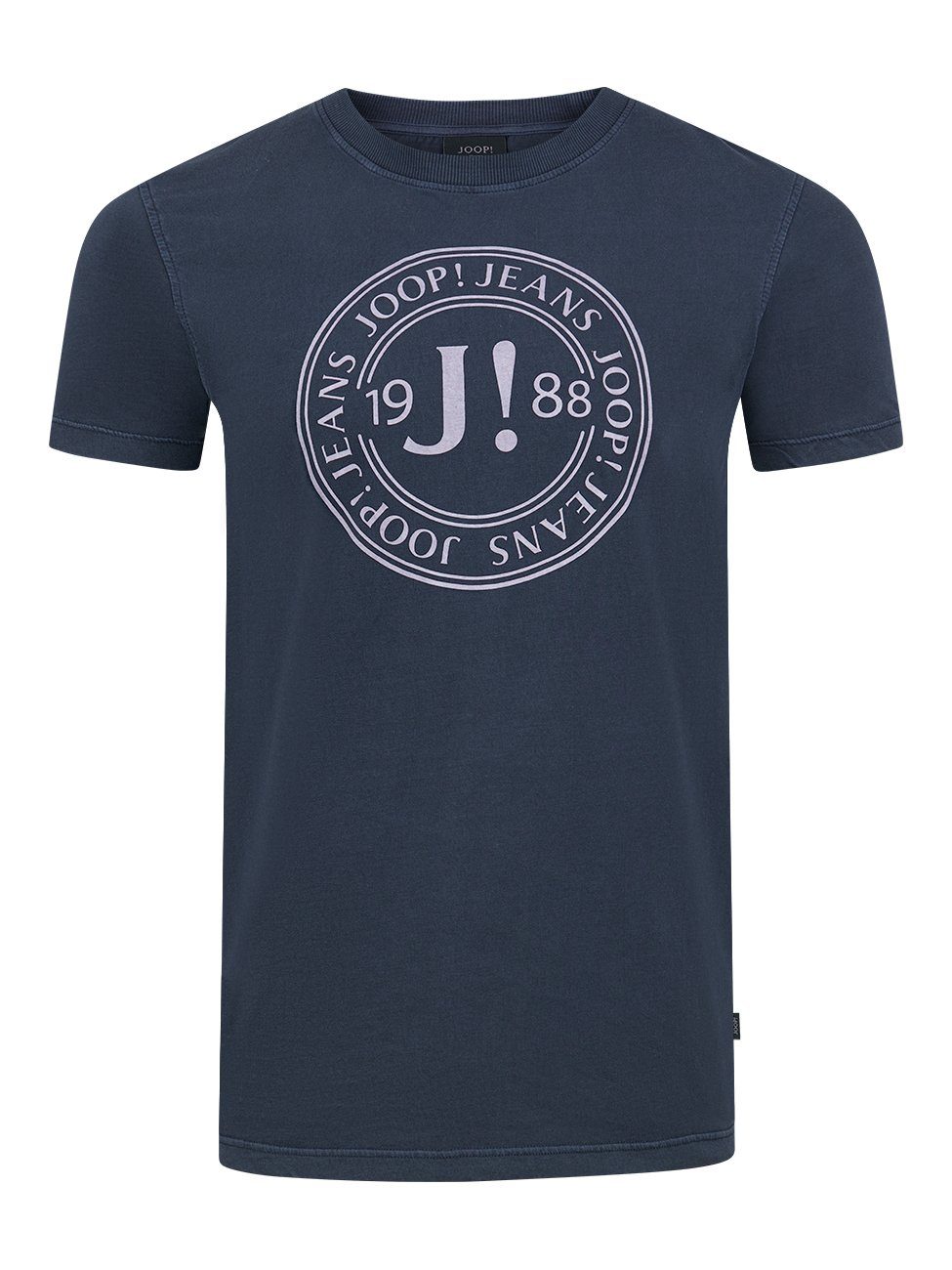 Joop Jeans Joop! T-Shirt JJ222J016 aus Blue 405 Dark (1-tlg) Baumwolle