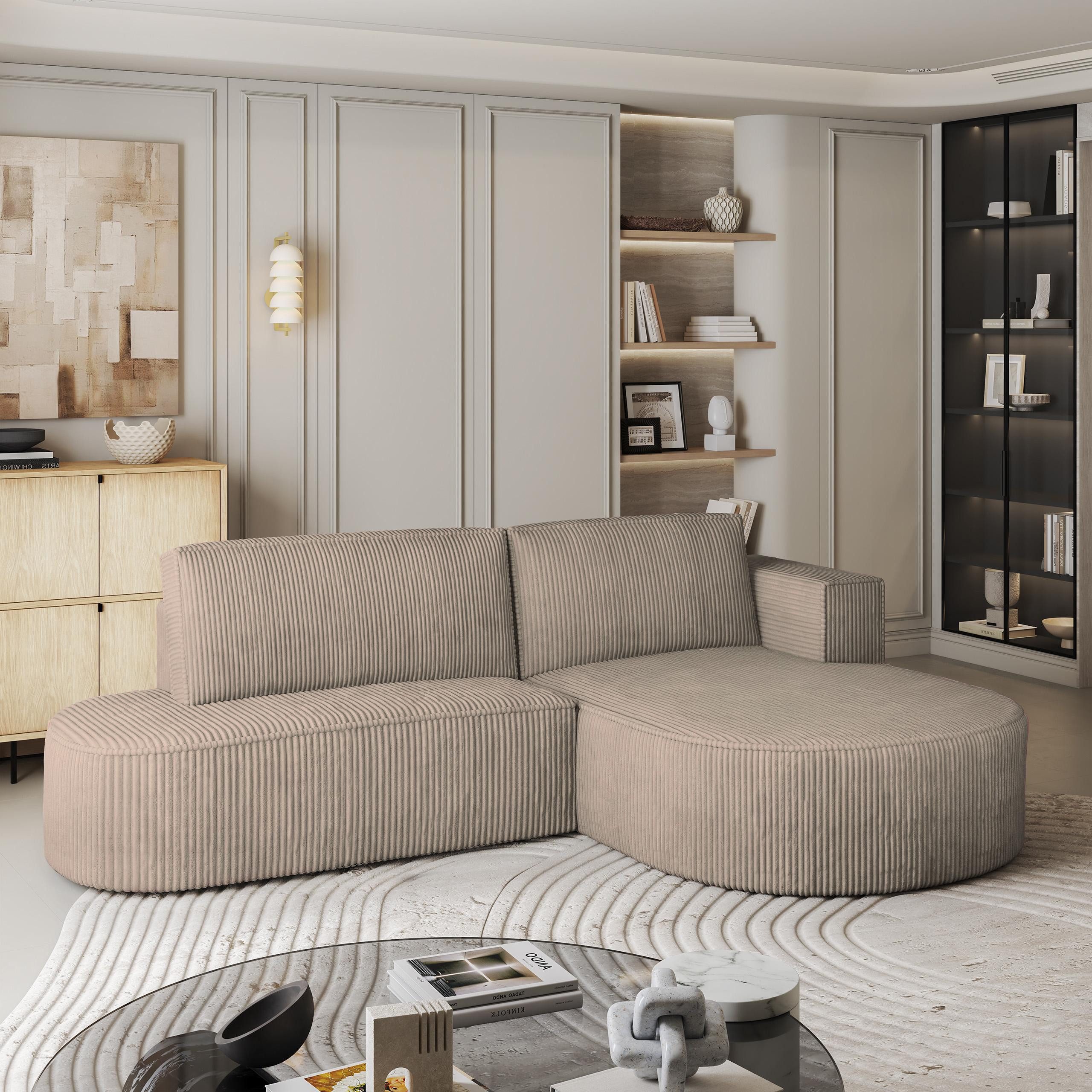 Masseno Ecksofa CORTIO mit Schlaffunktion L-Form, günstig online kaufen