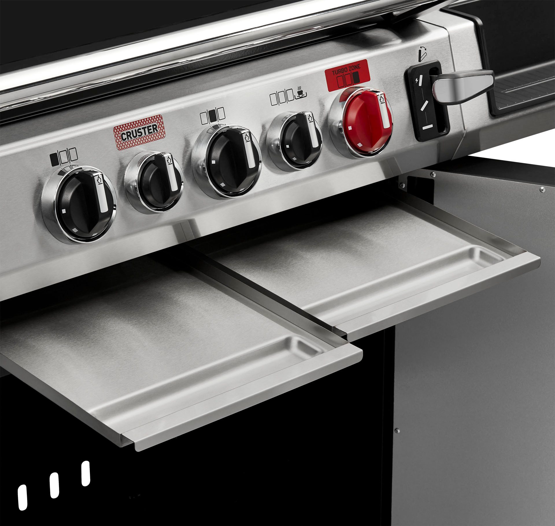 Enders® Gasgrill UNIQ 3 IK CRUSTER, Keramikbrenner sorgt für 800°C Infrarot-Oberhitze im Grill