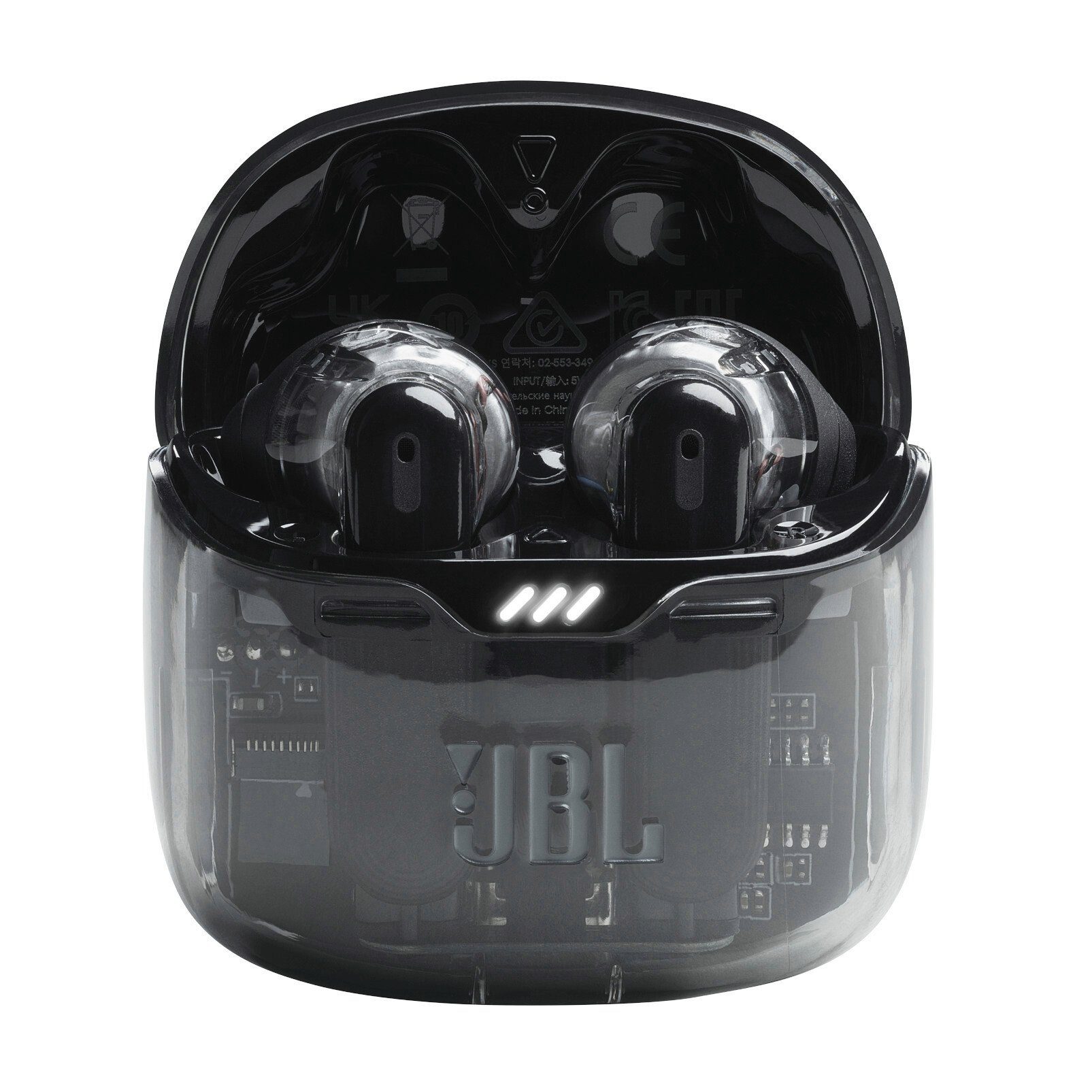 schwarz/transparent In-Ear-Kopfhörer Sonderedition JBL Ghost- wireless Flex Tune