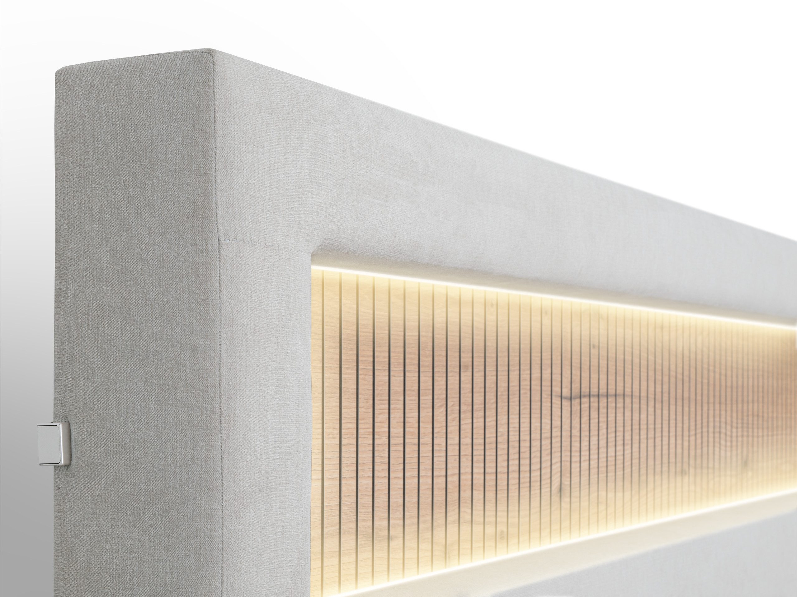 wonello Boxspringbett Espoo 2, mit LED-Beleuchtung, günstig online kaufen
