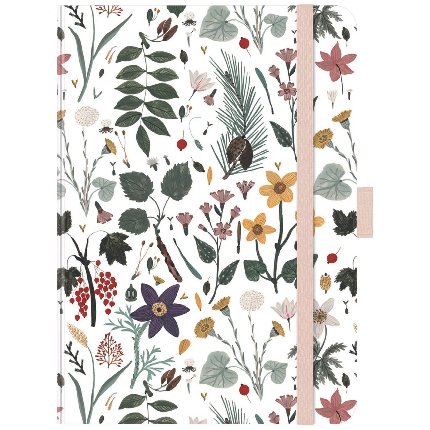 Korsch Verlag Taschenkalender Premium Timer Midi "Botanical Study" 2027
