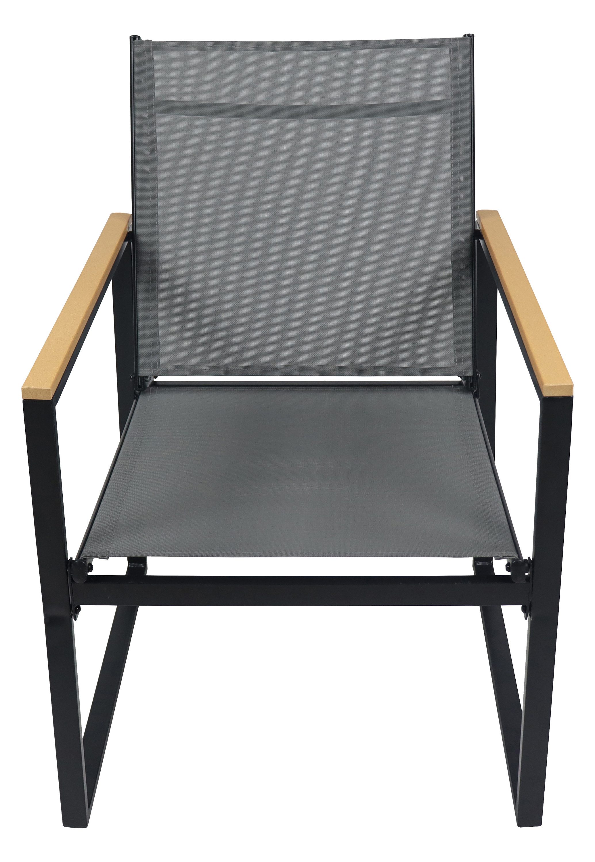 VCM Gartenstuhl 2-tlg. Gartenstuhl Balkonstuhl Lounge Volasi