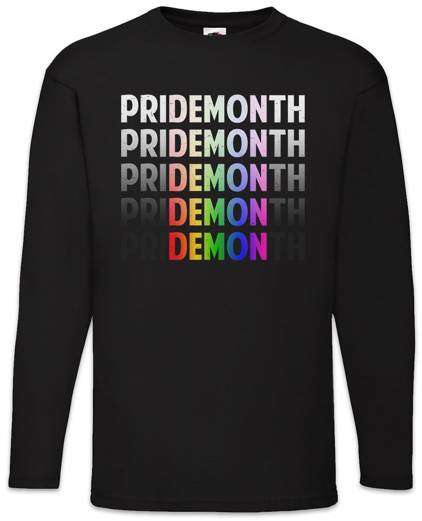 Langarmshirt Pridemonth Langarm T-Shirt Gay Pride Month Demon LGBTQ Diversity Queer