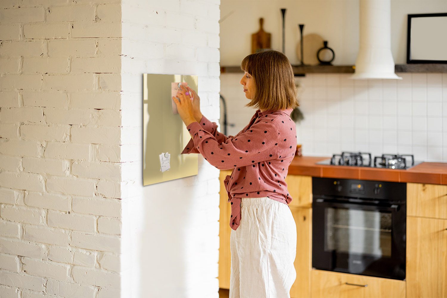 Tulup Magnettafel Memoboard aus Glas Notiztafel günstig online kaufen
