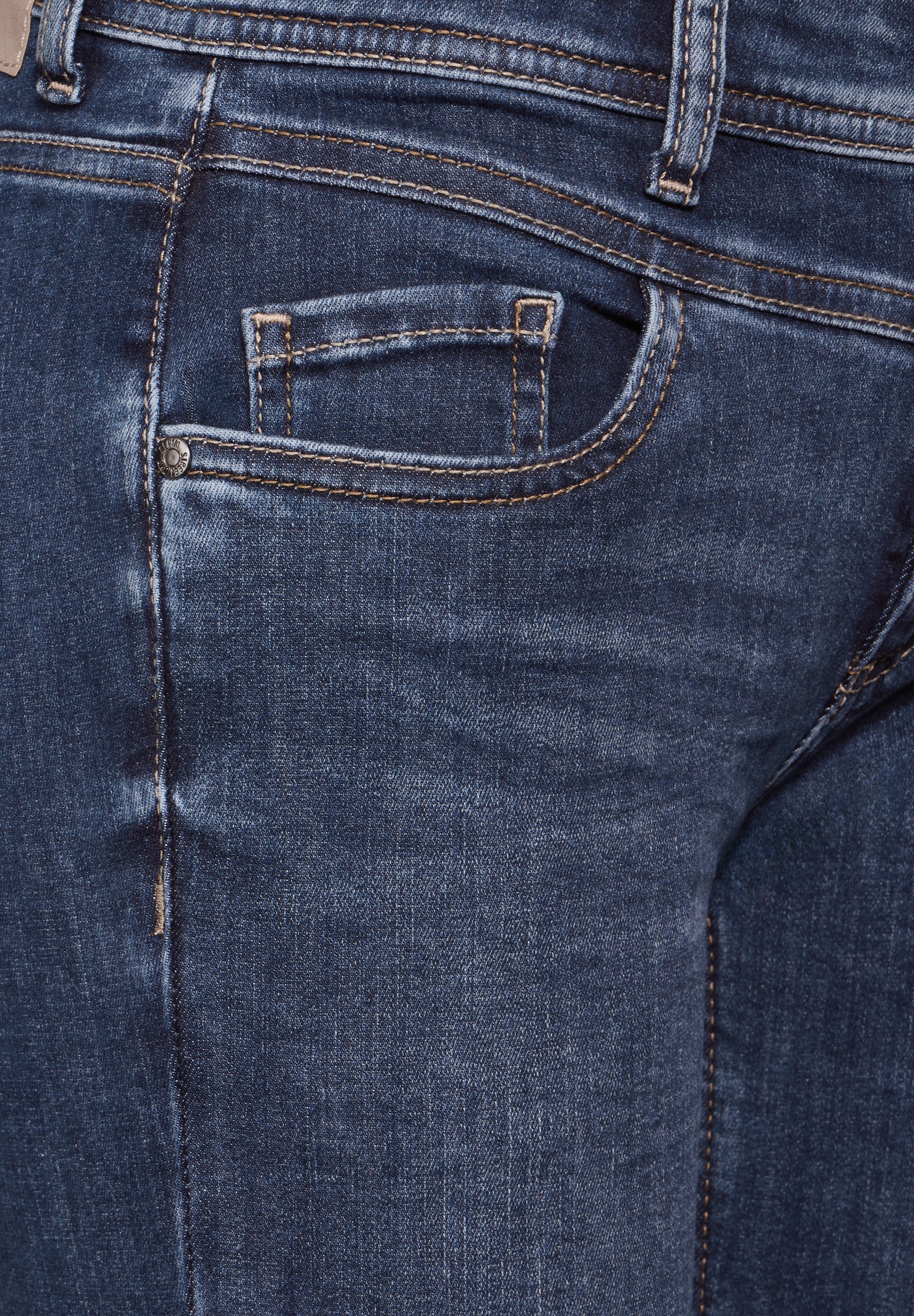 STREET ONE Regular-fit-Jeans Middle Waist