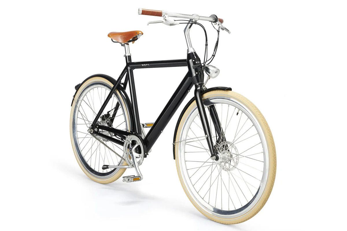 i@home E-Bike WATT BOSTON, 36V 10.5AH SAMSUNG battery 378 Wh, für Herren, Stadtetauglich, Schwarz, Rahmenhöhe: 54 cm