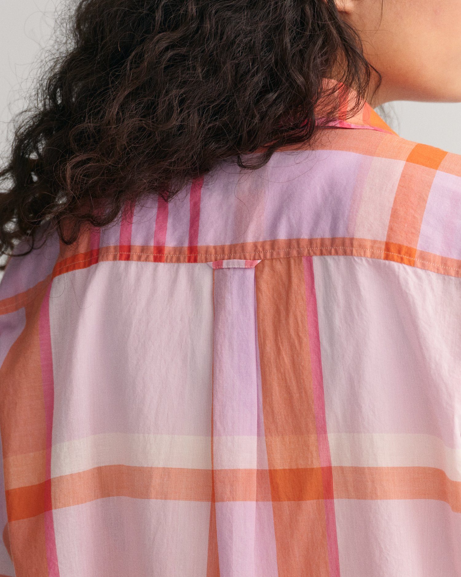 Gant Klassische Bluse Oversized Madras Bluse
