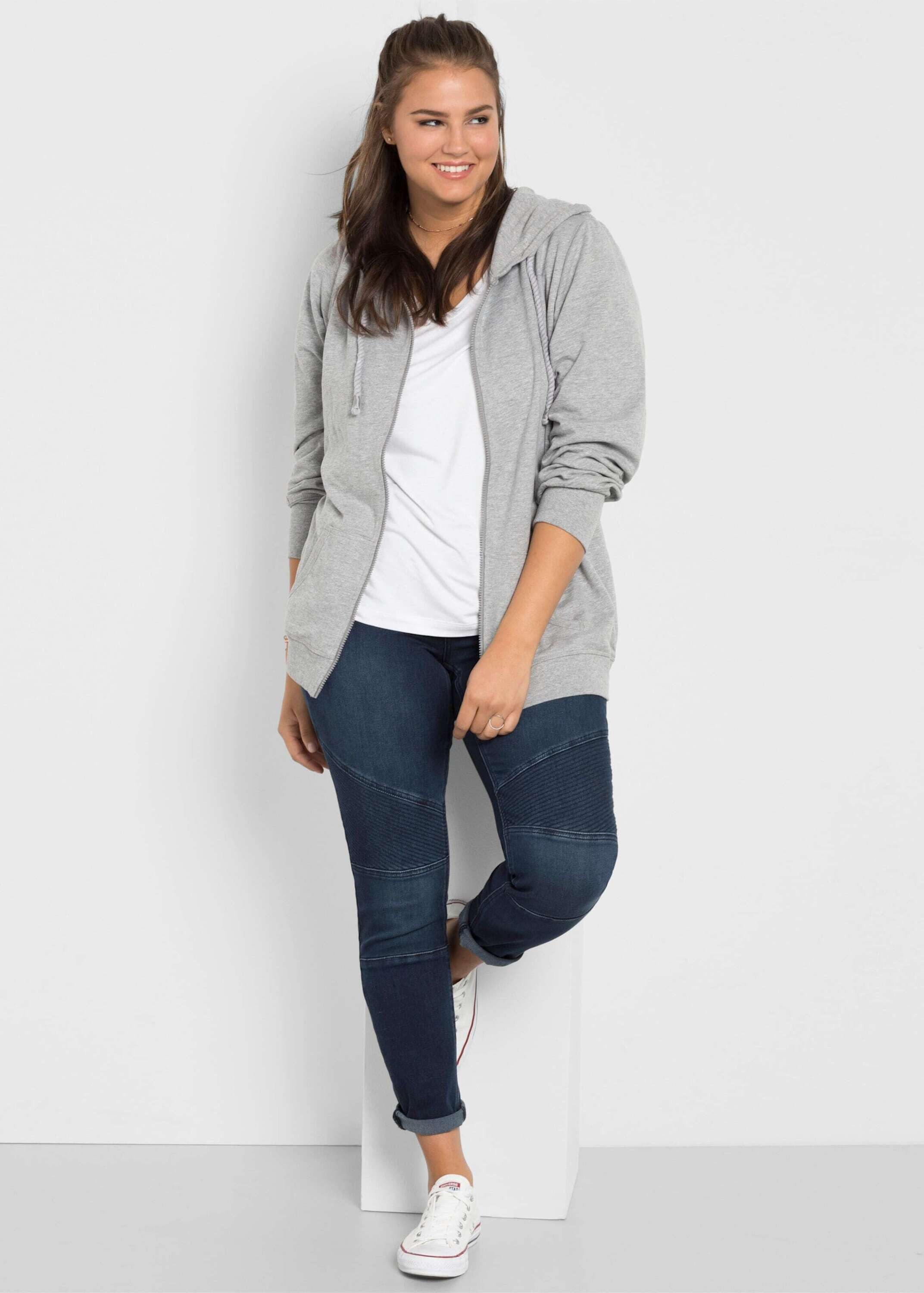 Sheego Bequeme Jeans Stretch-Jeans Power-Stretch-Qualität – Bild 4 von 5