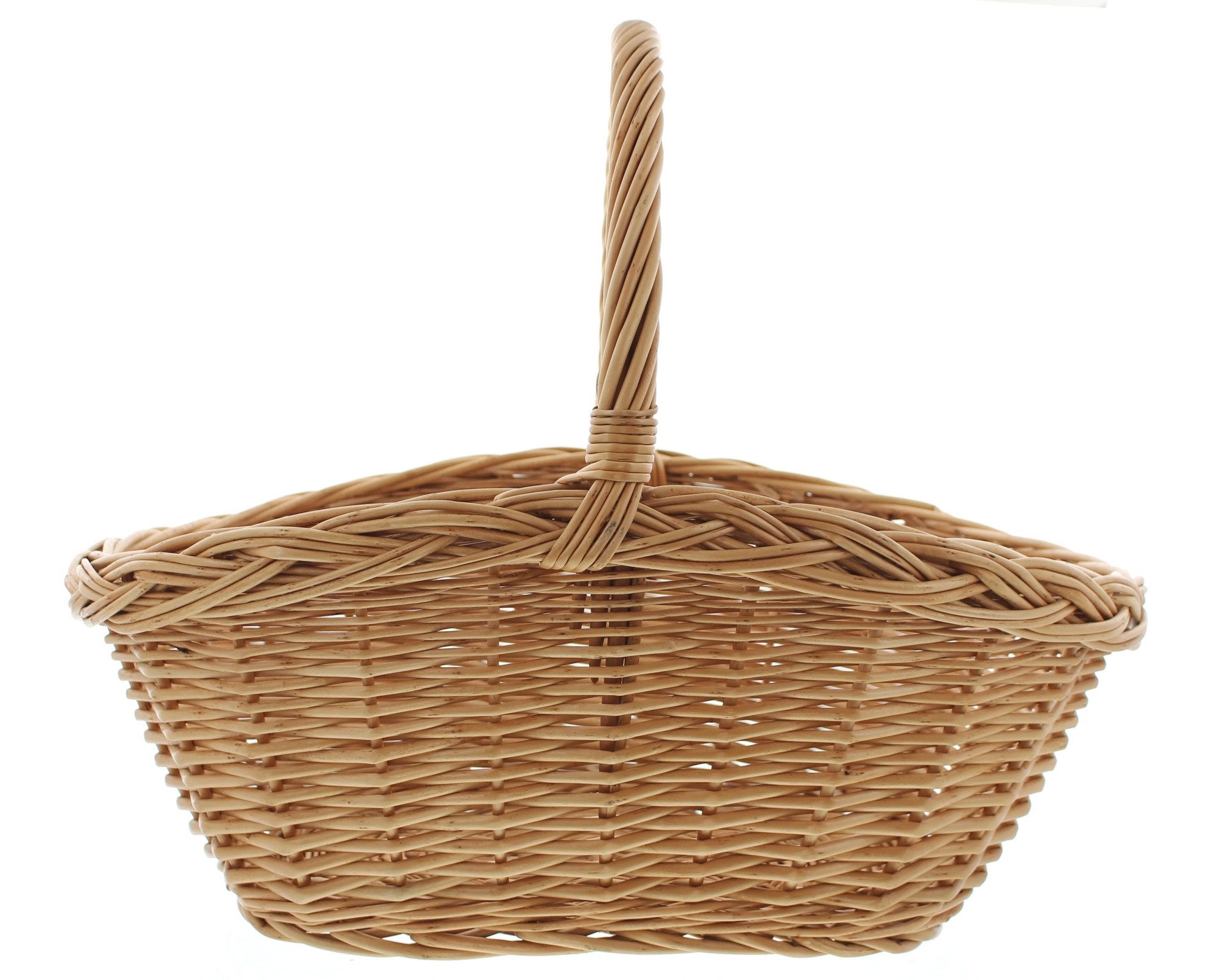 Frank Flechtwaren Allzweckkorb, Einkaufskorb Gesotten