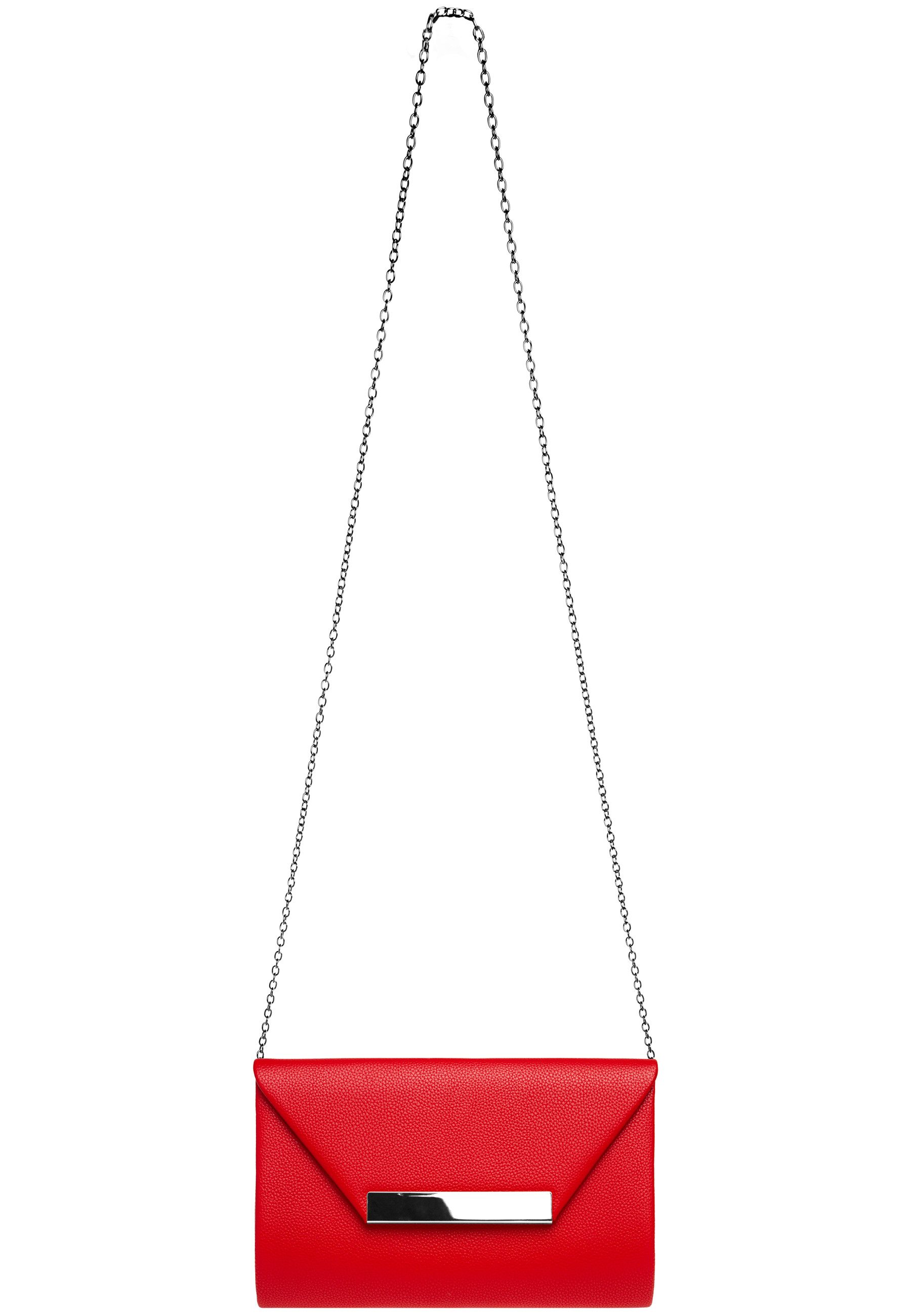 Caspar Clutch TA419 Damen XL Abendtasche – Bild 3 von 5