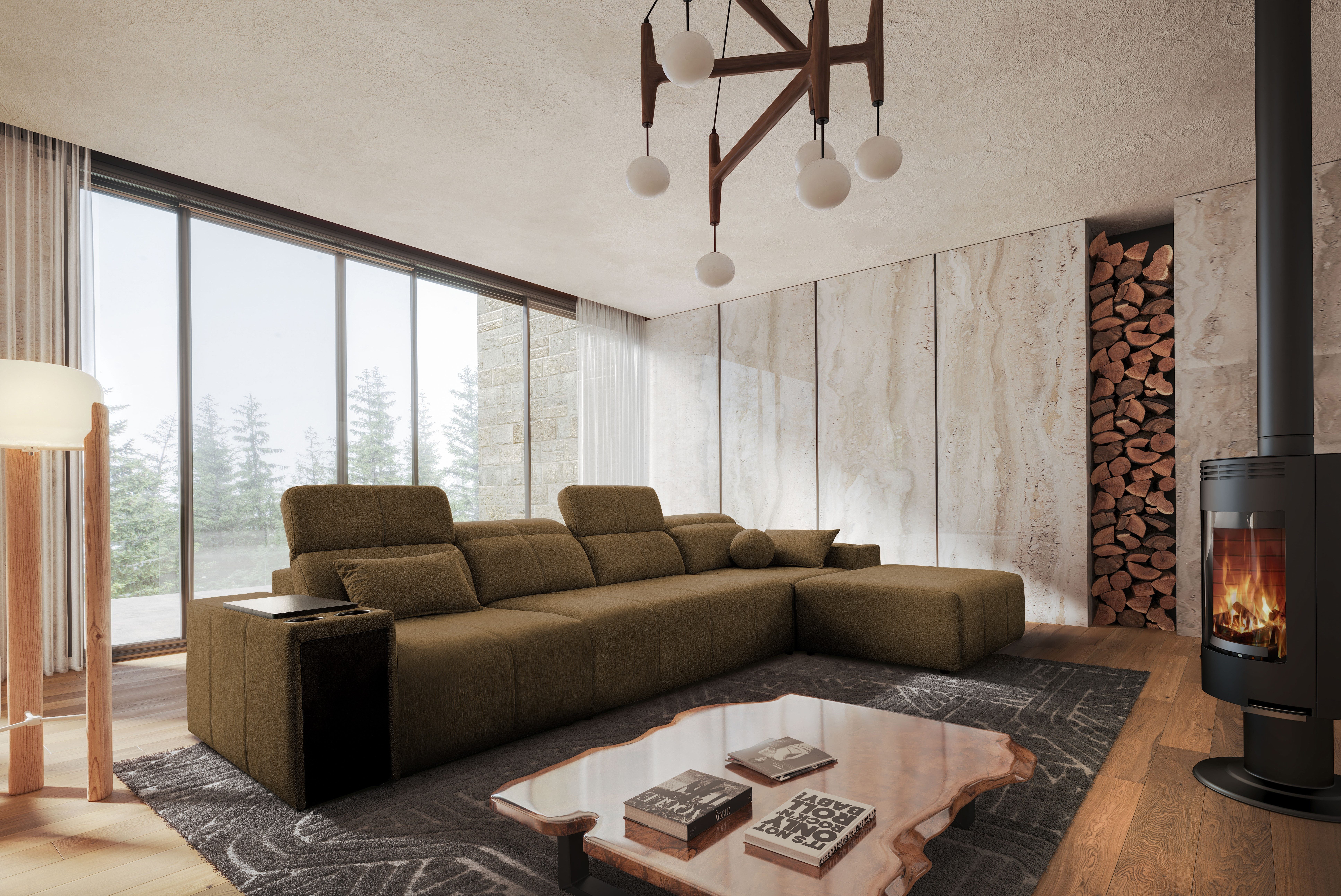 Kaiser Möbel Ecksofa mit Schlaffunktion, USB günstig online kaufen