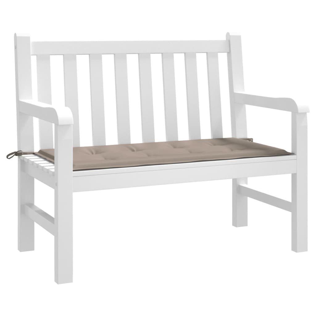 vidaXL Sitzauflage Gartenbank-Auflage Taupe 120x50x4 cm günstig online kaufen