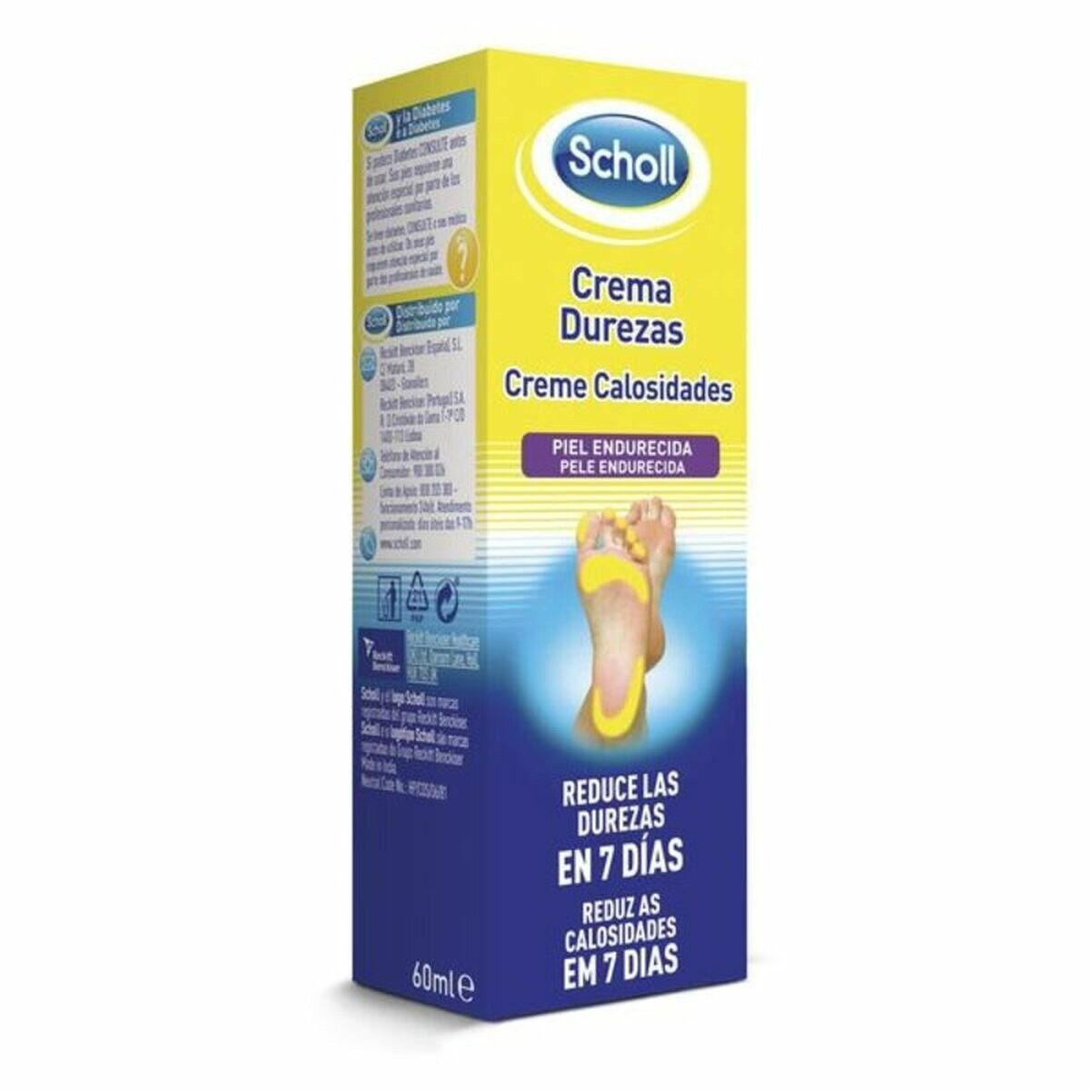 Scholl Anti-Hornhautcreme Scholl Hard Haut Softening Cream 60ml