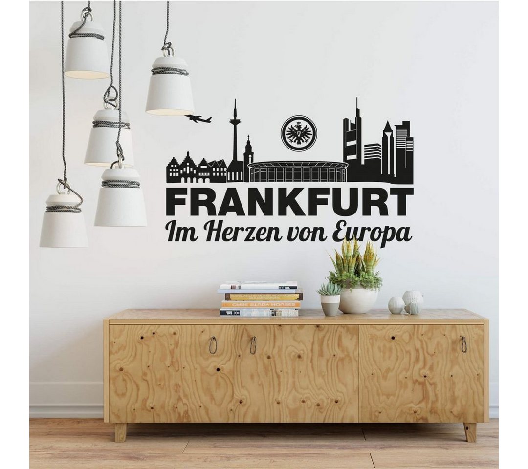 Wall-Art Wandtattoo »Fußball Eintracht Frankfurt Skyline« (1 Stück)-HomeTrends