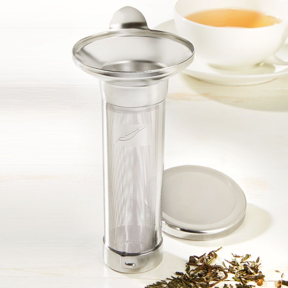 TeaLogic Isolierkannen für Teesieb Edelstahl-Teefilter
