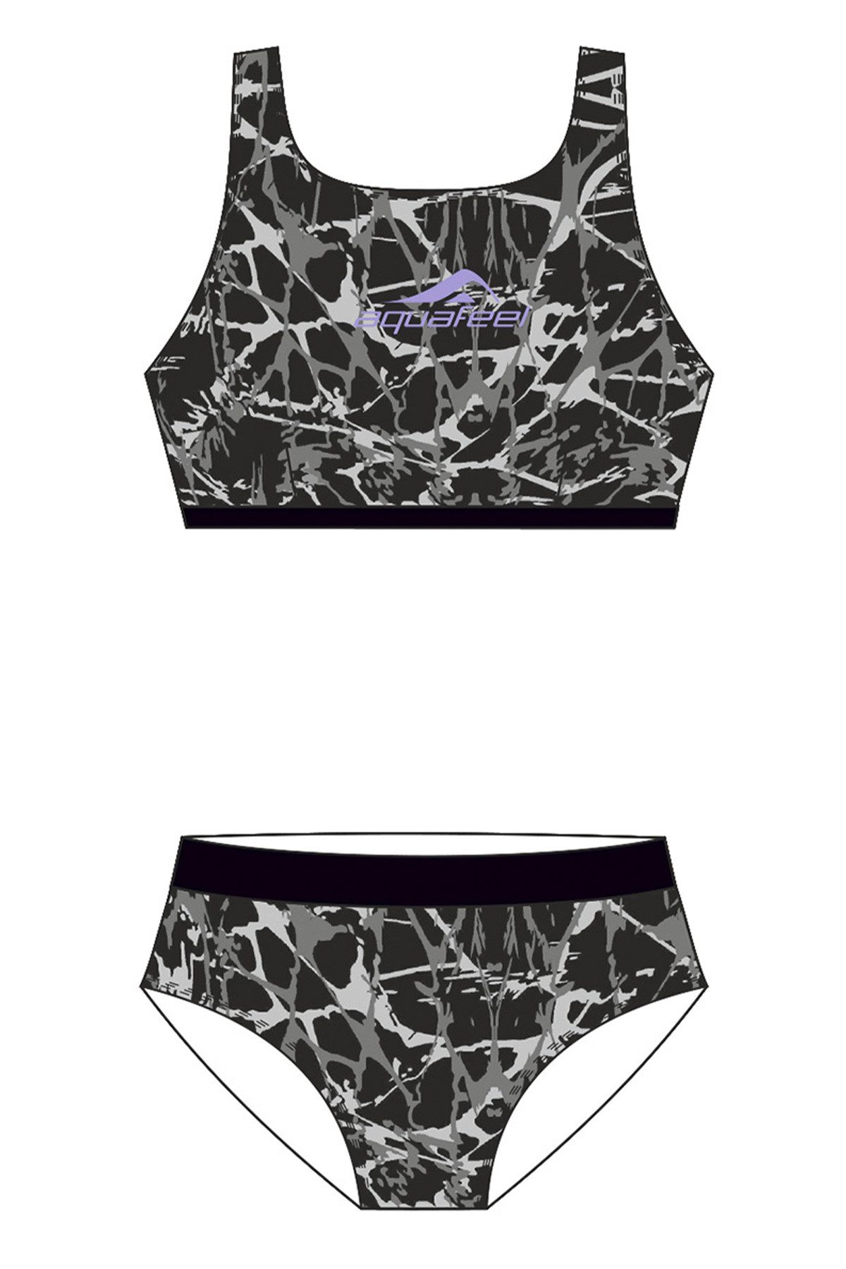 Bustier-Bikini Damen Bikini WIE ABBILDUNG