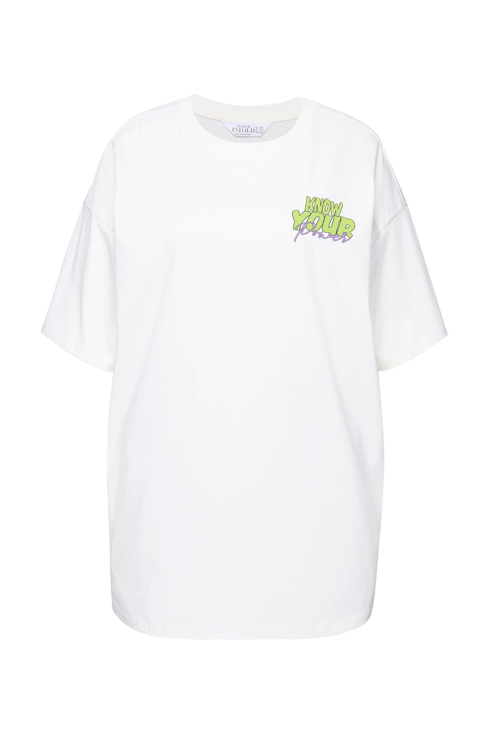 Studio Untold T-Shirt T-Shirt oversized Schachbrett-Rückenprint günstig online kaufen