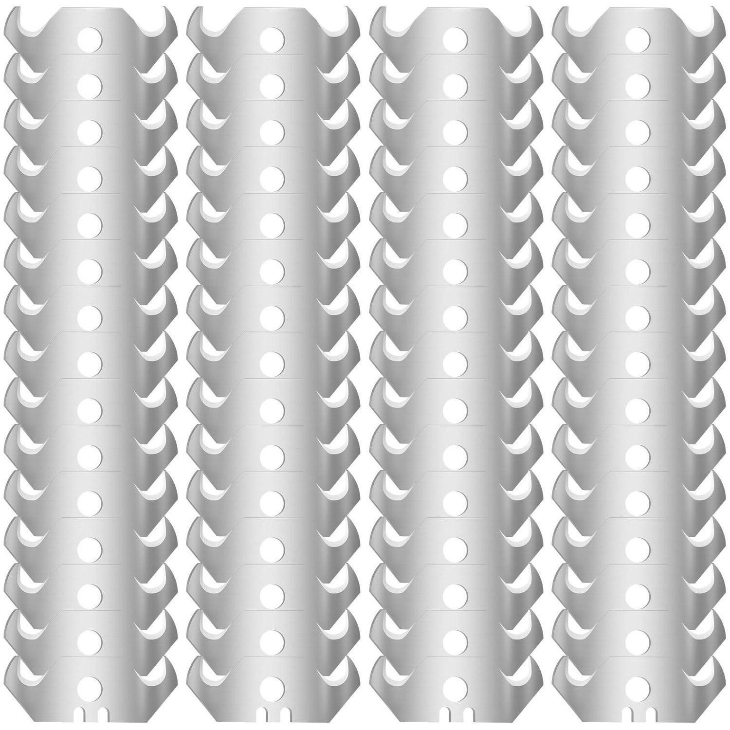 LuxusKollektion Hakenklinge Hakenklingen Teppichmesser Trapez 60 Stk. 49x19mm 0.5mm Stahl
