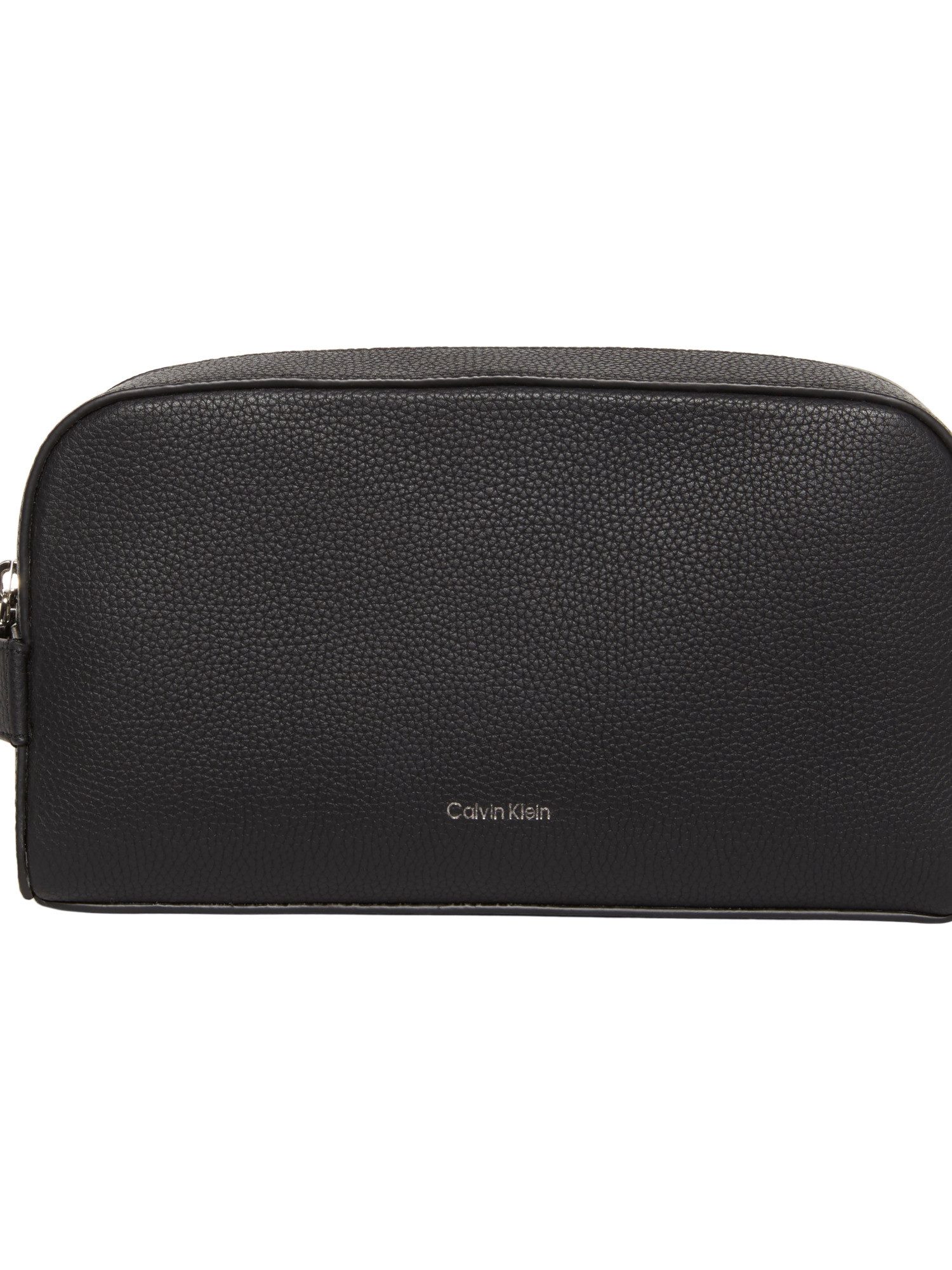Calvin Klein Kulturbeutel FOIL EMBOSS, Waschbeutel, Kosmetiktasche, Kulturtasche mit Trageschlaufe