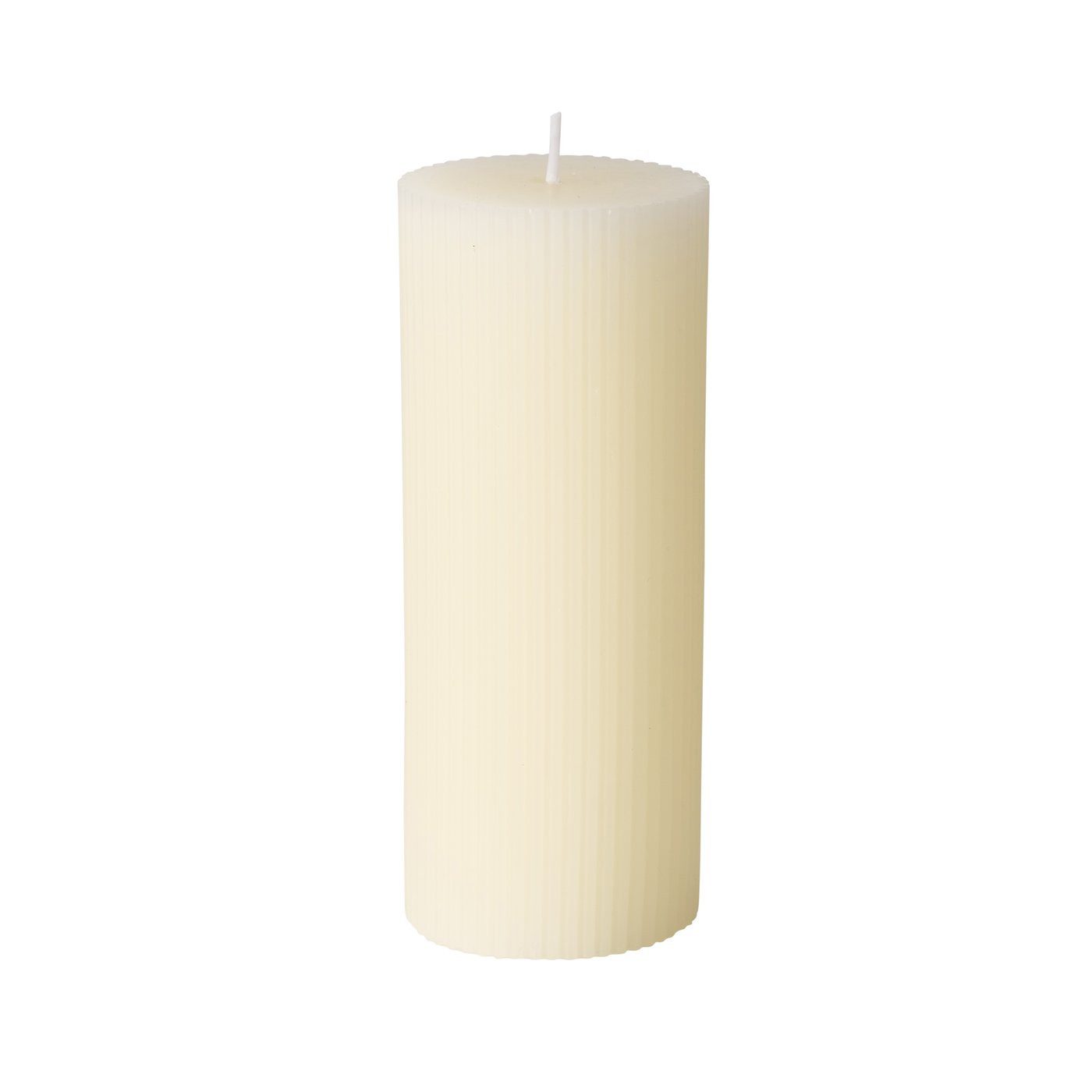 Stumpenkerze Stumpenkerze Classic, Cremeweiß, Ø 6 cm, 15 cm hoch