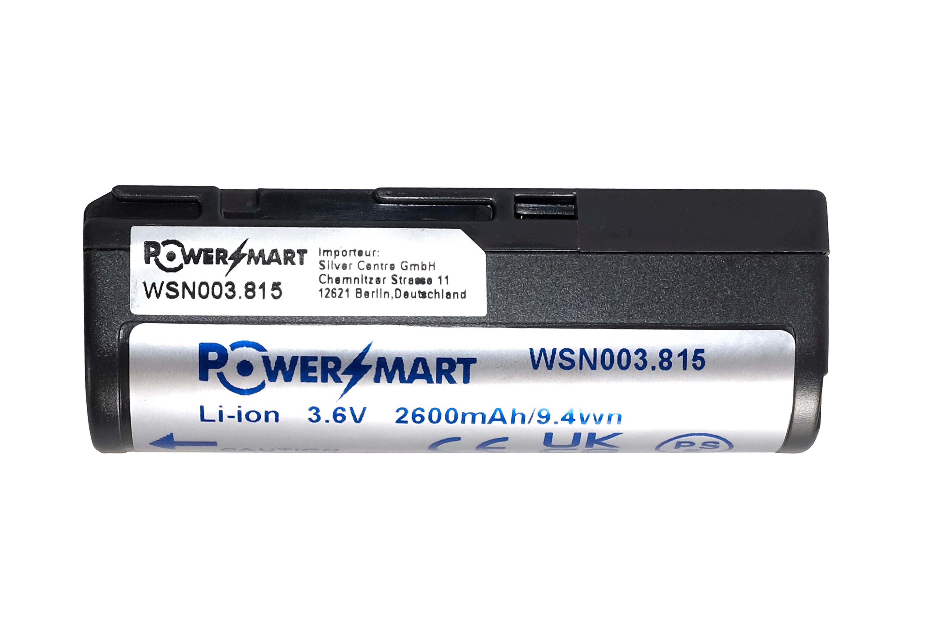 PowerSmart LIP-12 Akku für SONY MZ-B3, MZ-E3, MZ-R2, MZ-R3, MZ-R30, MZ-R35, MZ-R4ST MD Walkman Li-ion 2600 mAh (3,6 V)