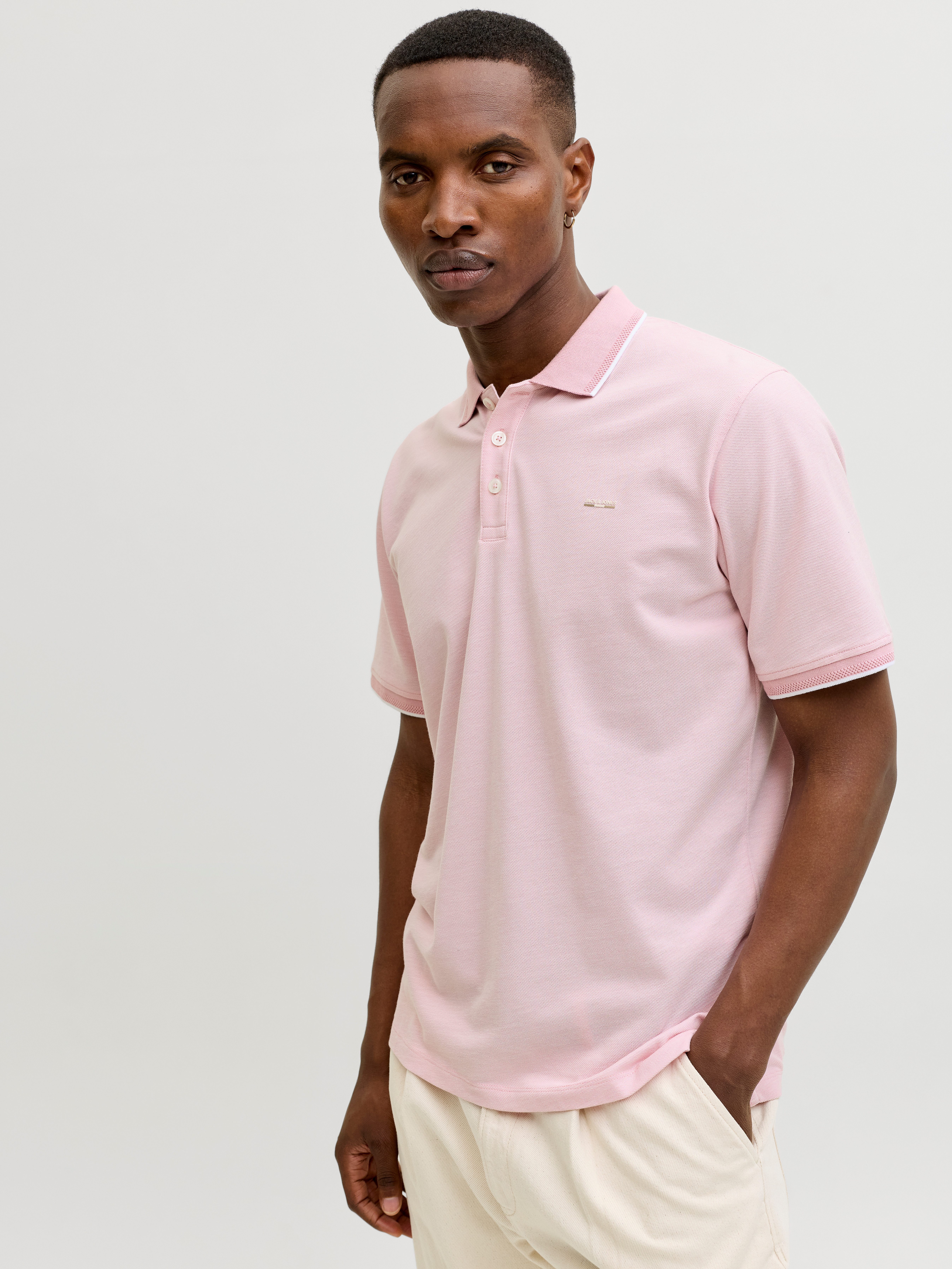 Jack & Jones Poloshirt JPRBLUALVES SS POLO SN mit Logo Stickerei günstig online kaufen