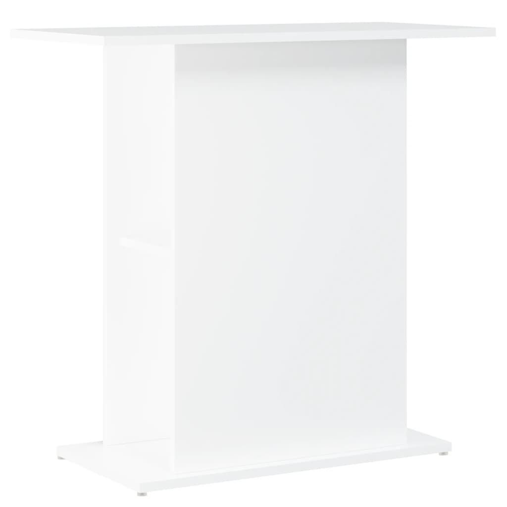 vidaXL Aquariumunterschrank Aquariumständer Weiß 75x36x72,5 cm Holzwerkstoff