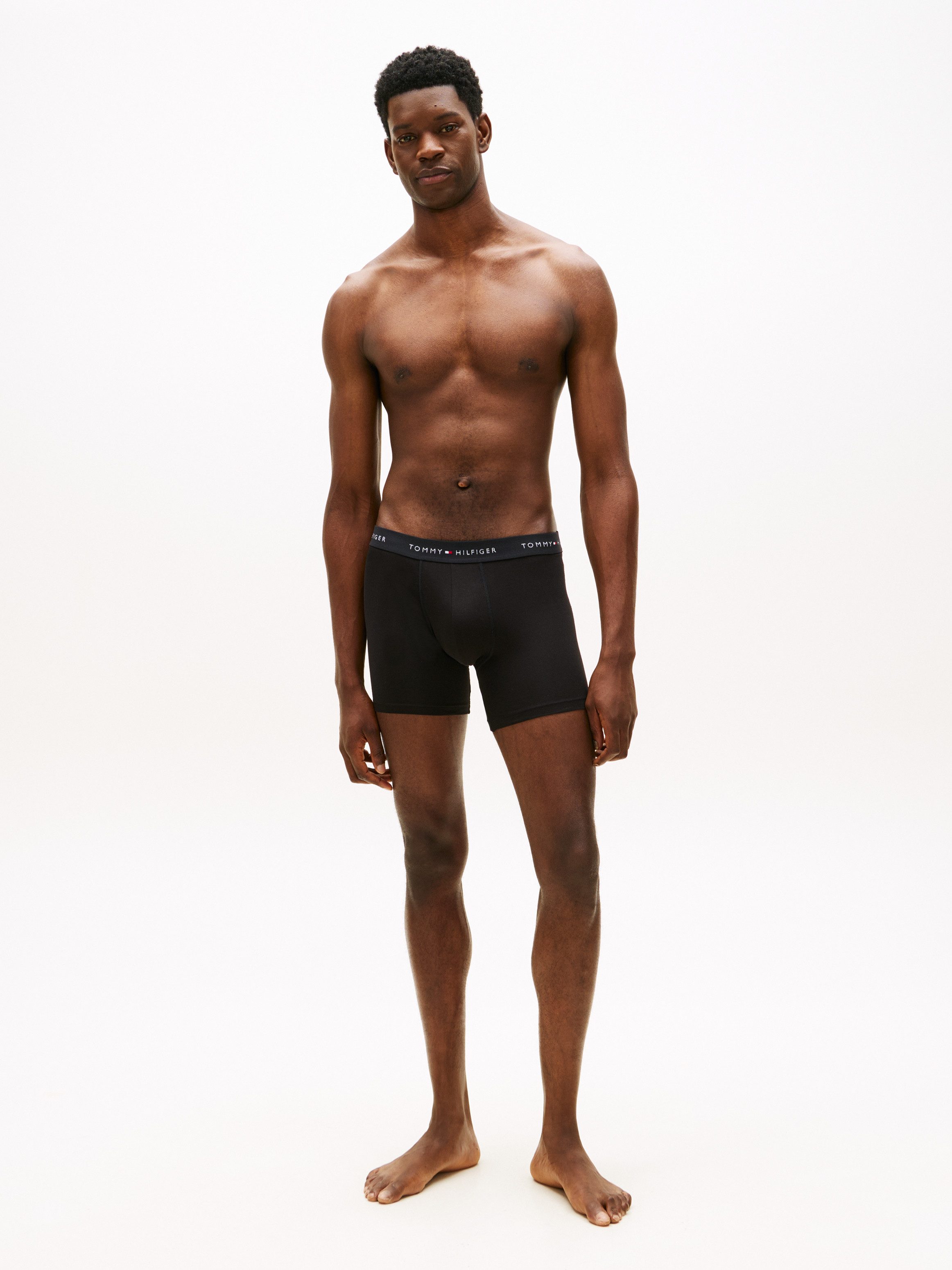 Tommy Hilfiger Underwear Boxer (5-St) Körpernahe Passform mit elastischem Bund – Bild 4 von 5