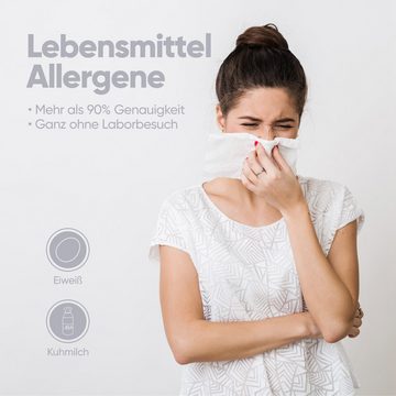 Björn&Schiller Bodentest Allergietest für zuhause Allertyze 2 Lebensmittel Allergene Selbsttest