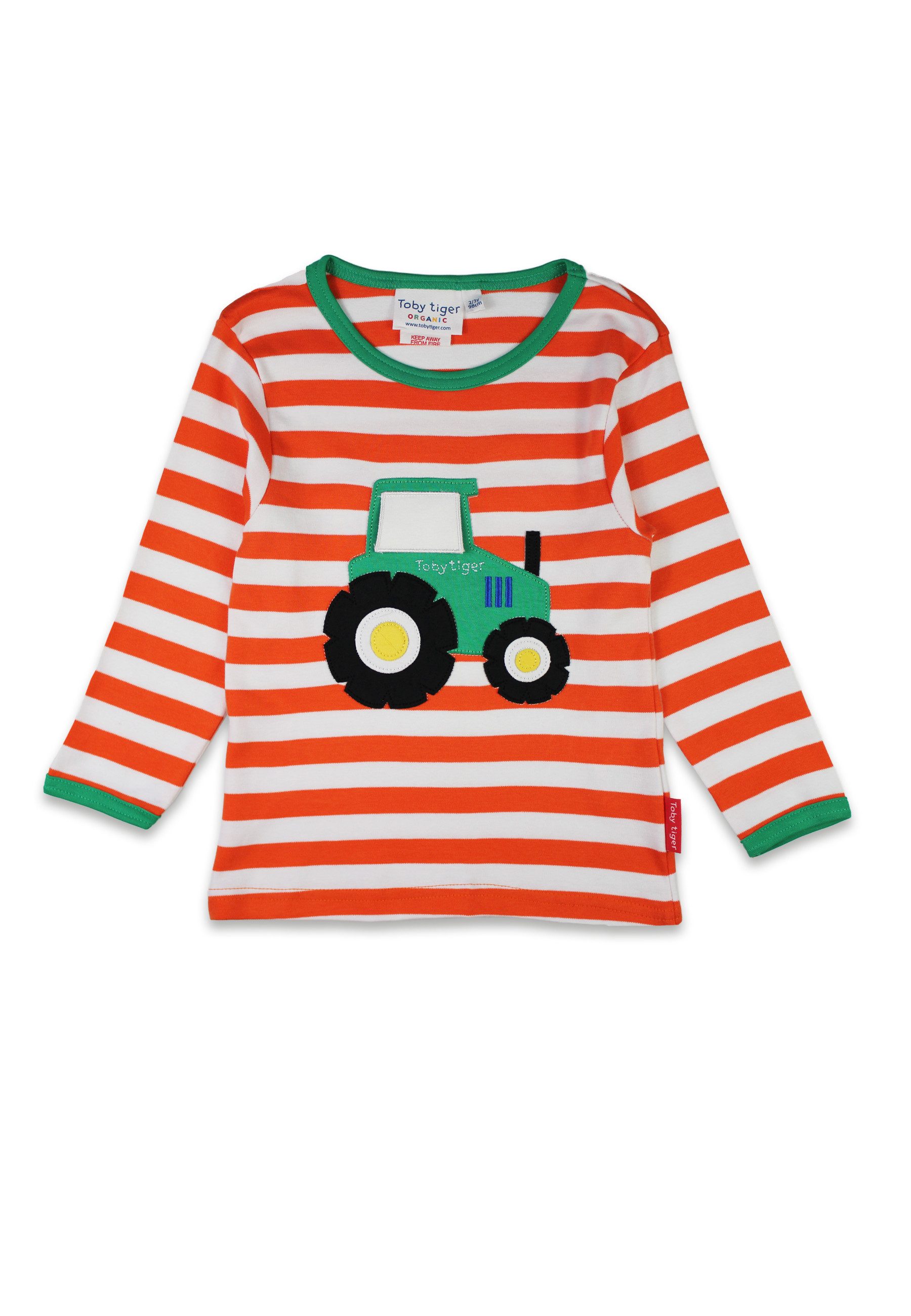 Langarmshirt Langarmshirt mit Traktor Applikation