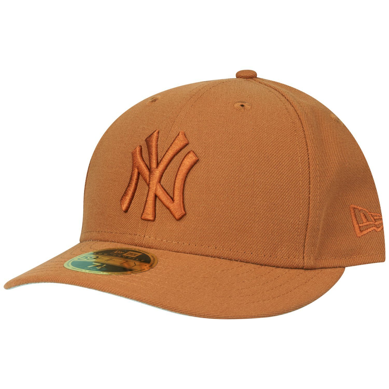New Era Fitted Cap 59Fifty Low Profile New York Yankees Braun