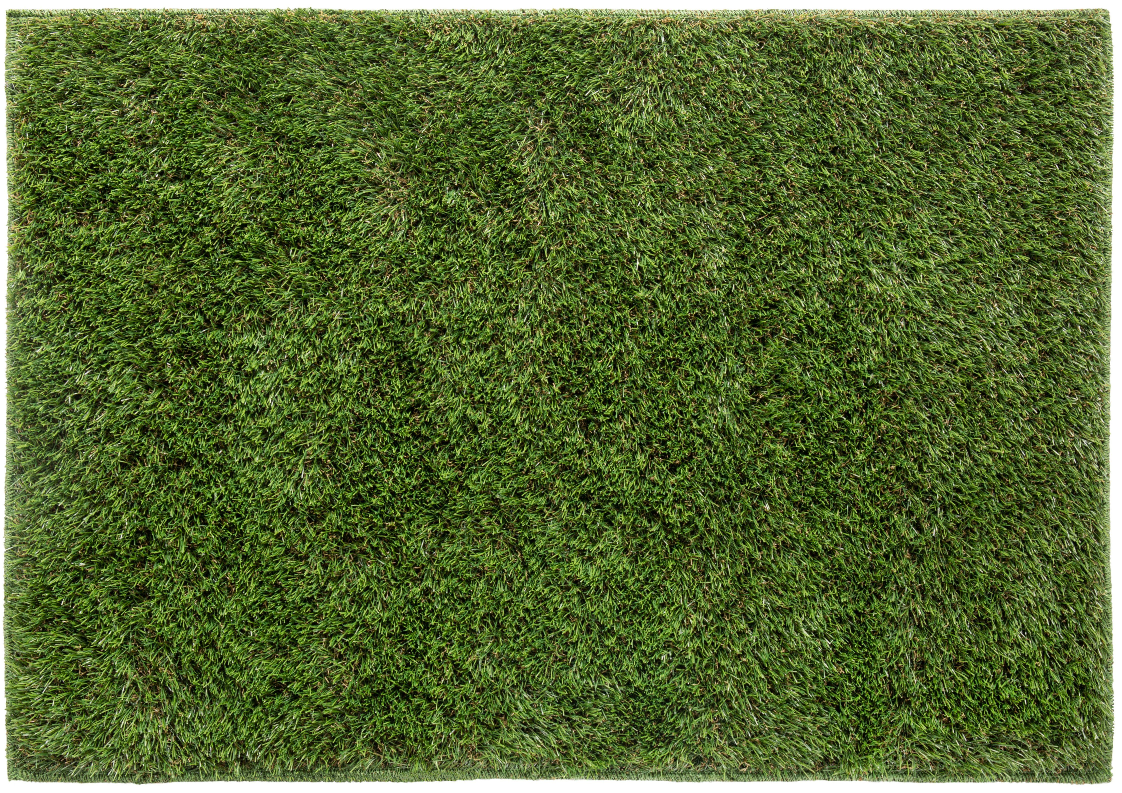 Fußmatte Kuba, Andiamo, rechteckig, Höhe: 23 mm, Kunstrasen, grün, Schmutzfangmatte, In- und Outdoor geeignet