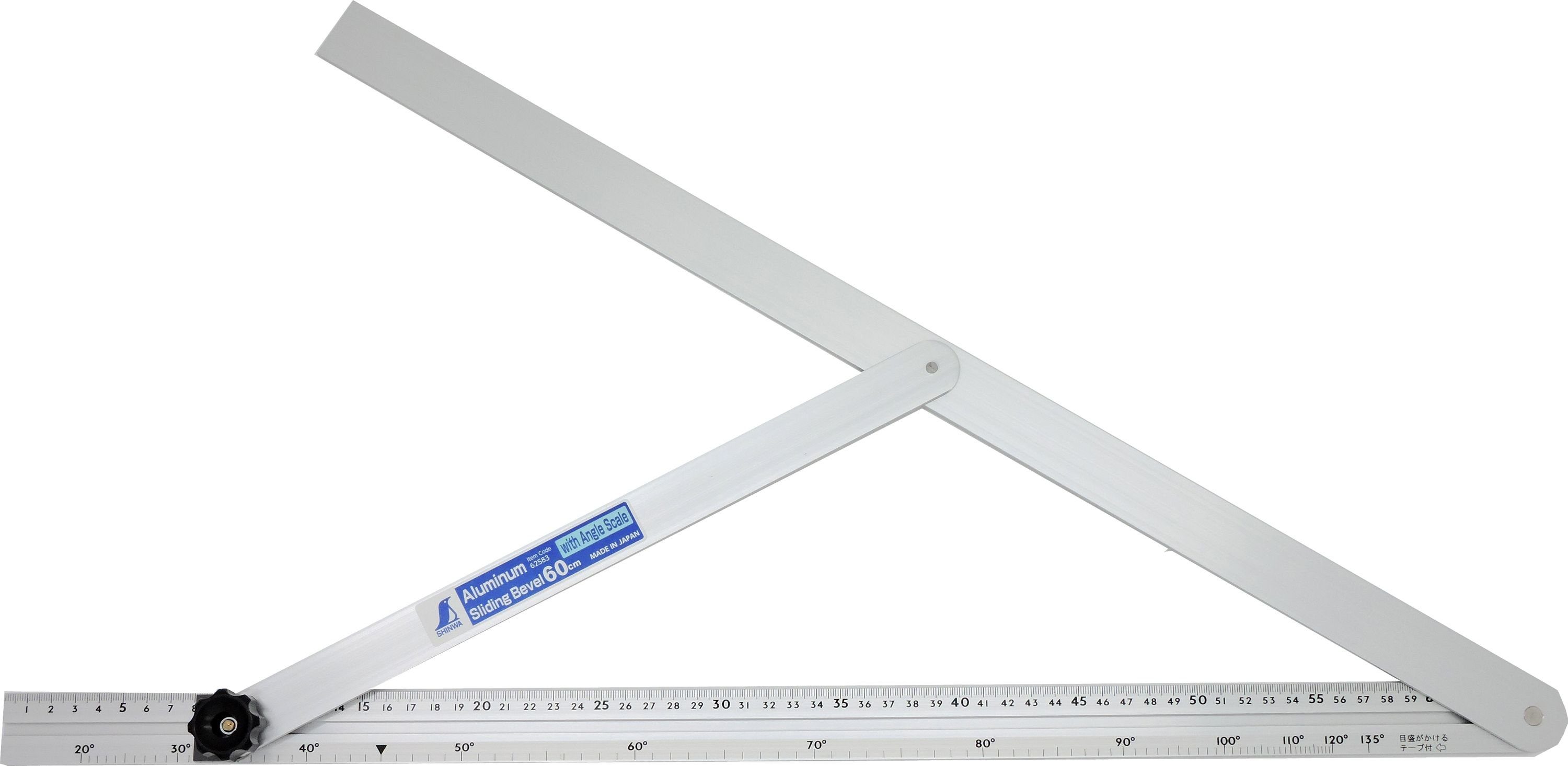 FAMEX Winkelmesser 62662 Zimmerer-Schmiege, 60cm, (Konturenmesser, 1-tlg), Winkelmesser, Made in Japan