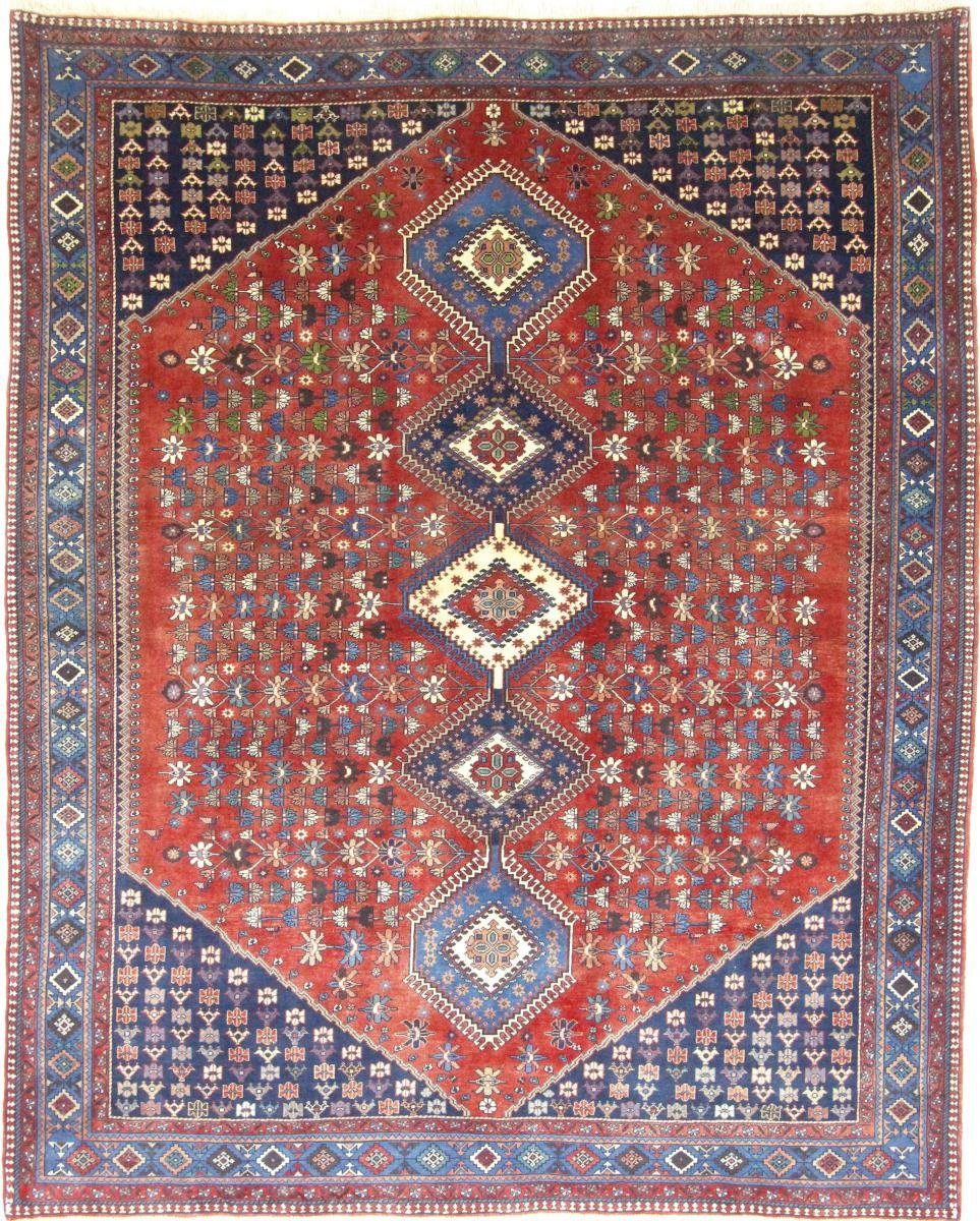 Orientteppich Yalameh 208x259 Handgeknüpfter Orientteppich / Perserteppich, Nain Trading, rechteckig, Höhe: 12 mm