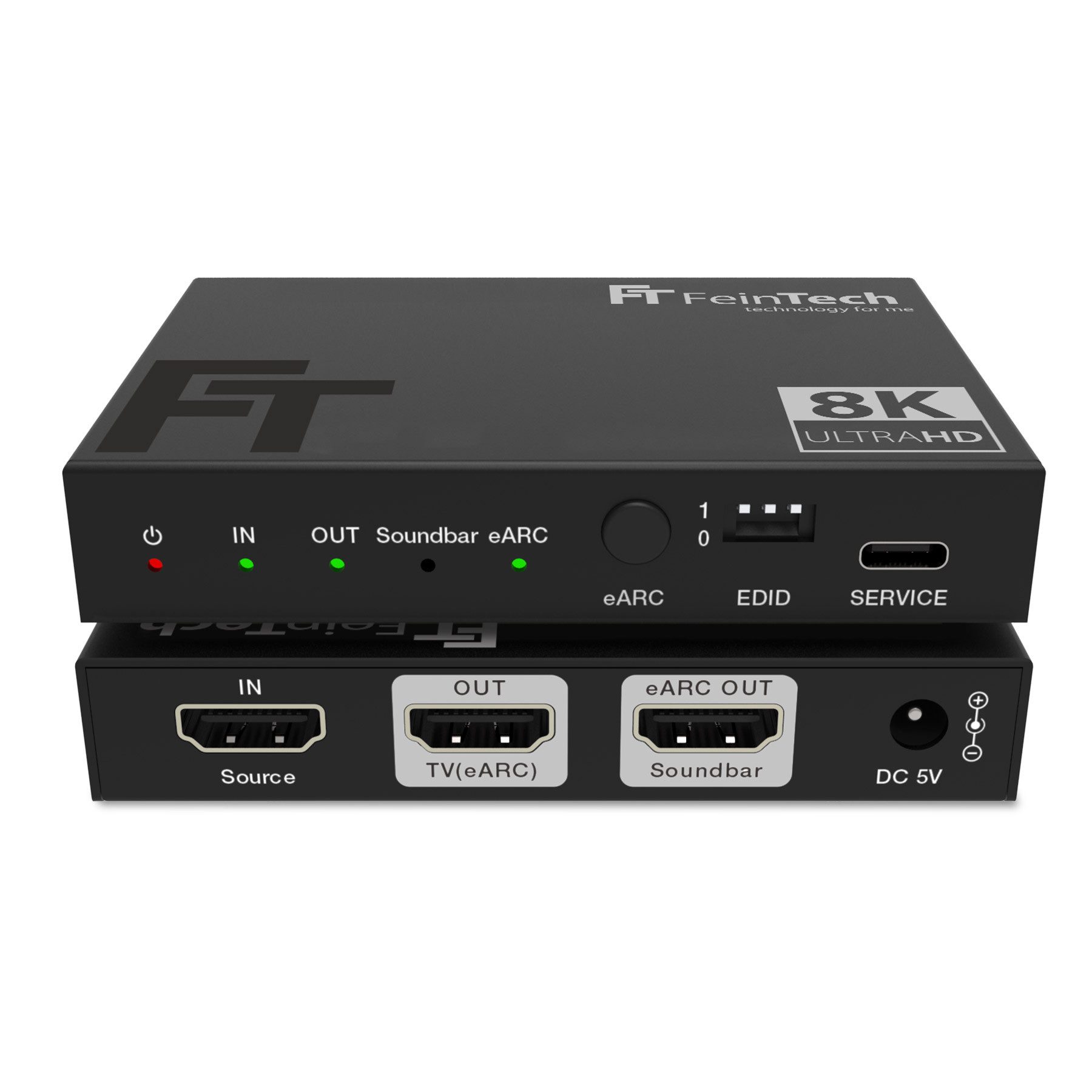 AX310 HDMI 2.1 Audio Extractor für eARC/ARC Soundbar HDMI-Adapter