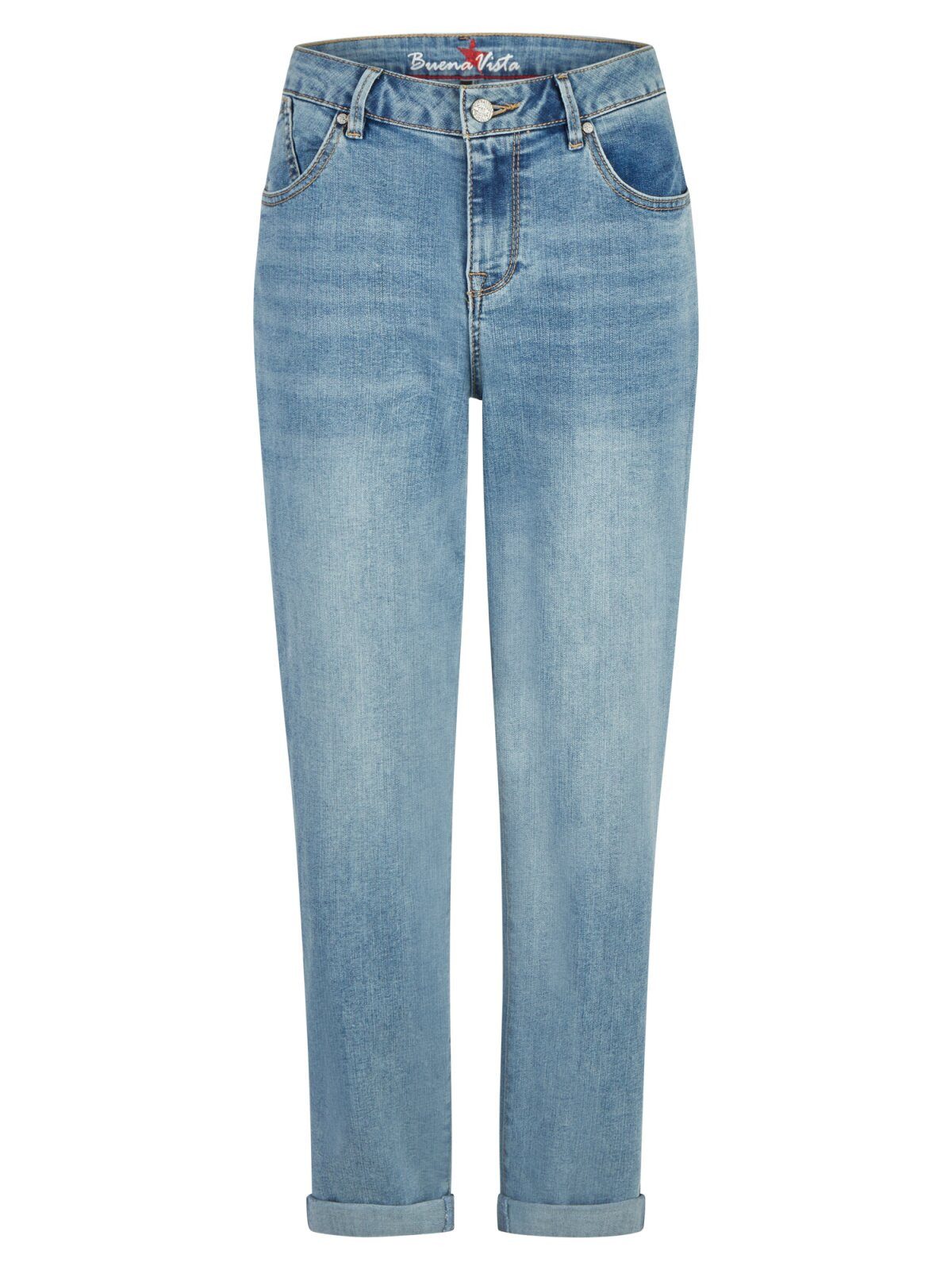 Buena Vista Gerade Jeans ? Damen Stretch Jeans ? Relaxed Fit Denim ? Carrot günstig online kaufen