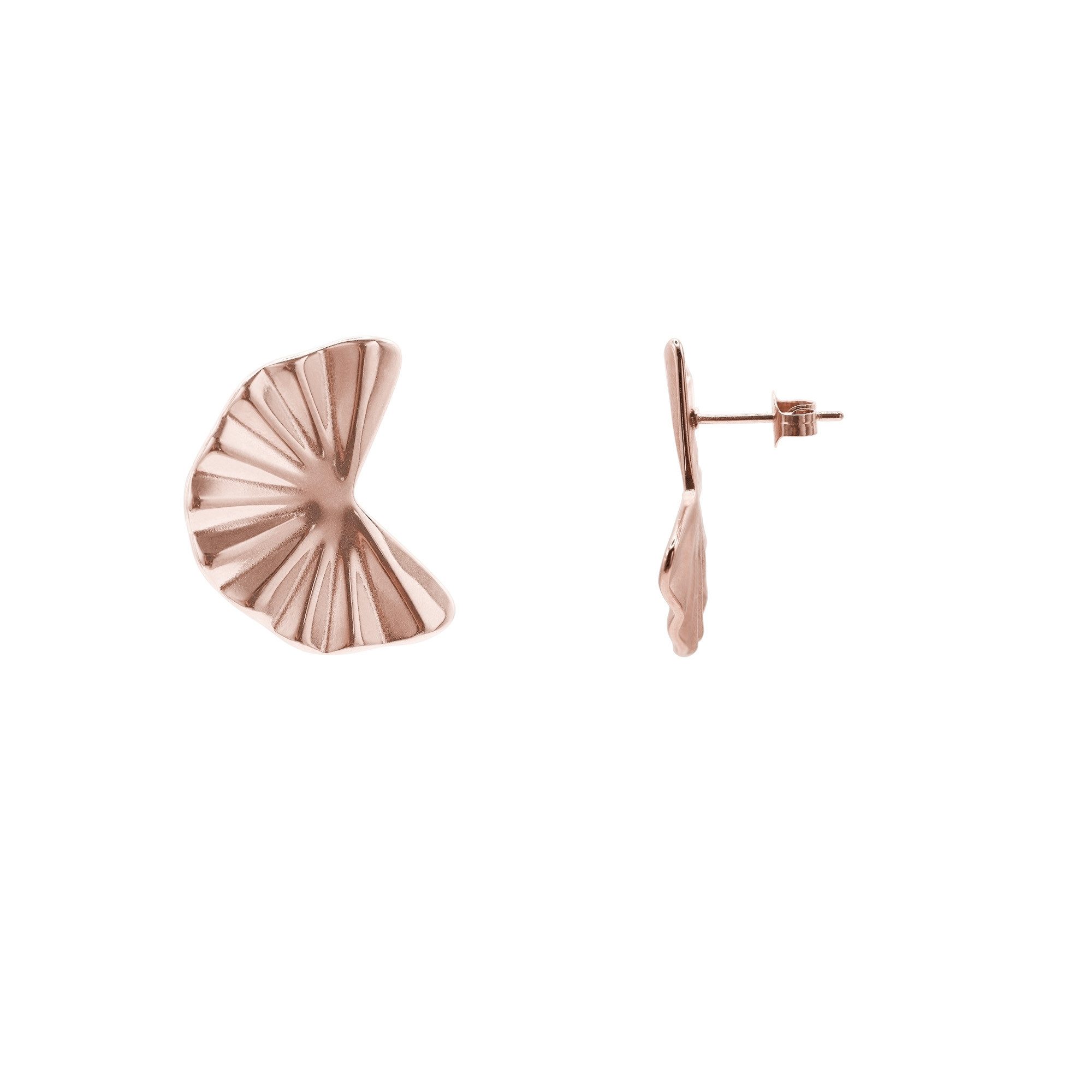 Paar Ohrstecker Zaira rose goldfarben