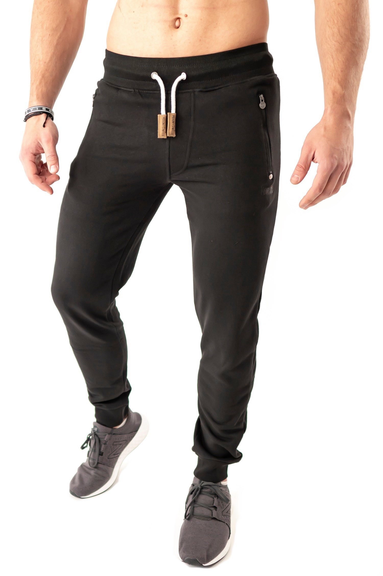 Jogginghose Mount Swiss Lange Freizeithose Herren Finn I Sweatpants mit Taschen I