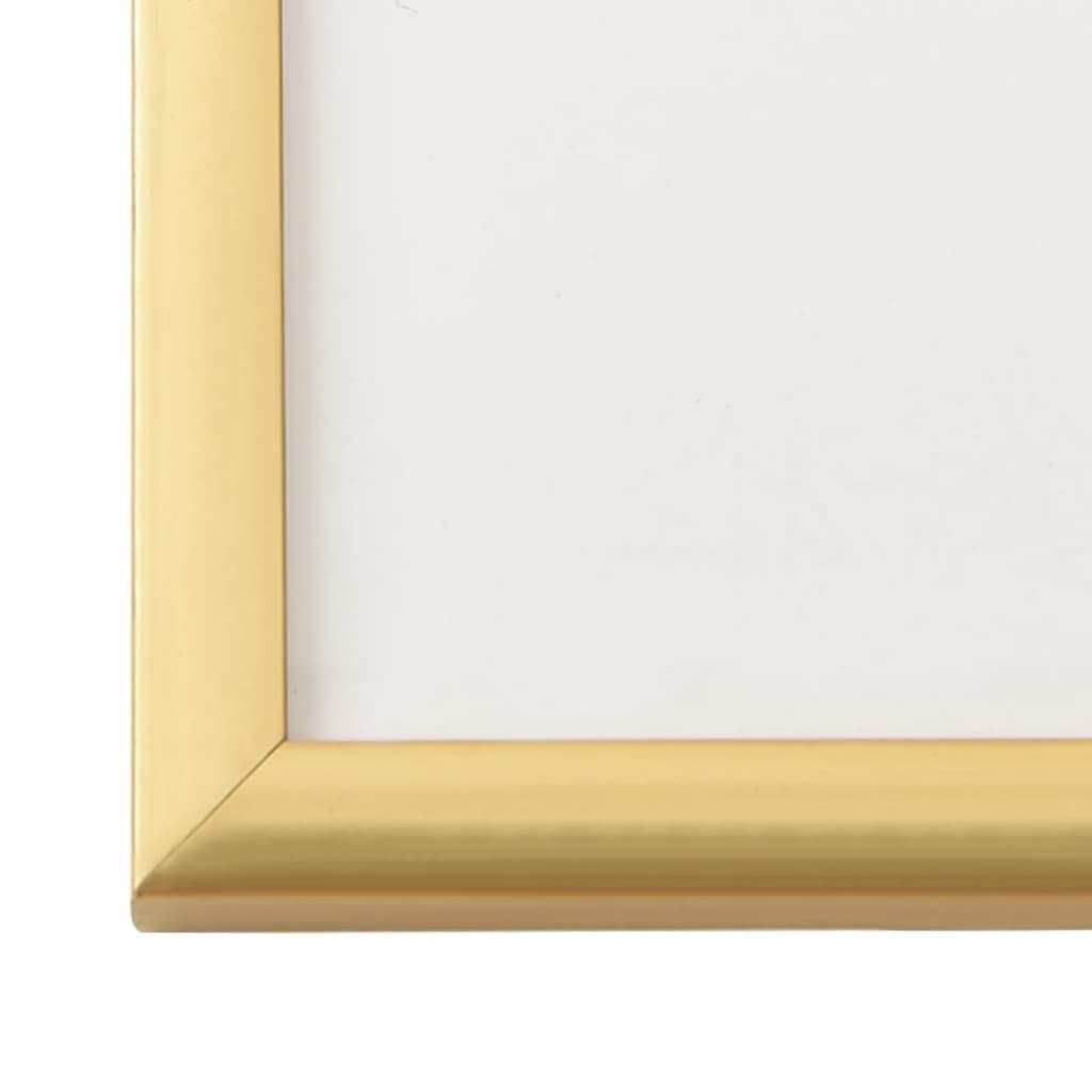 13x18 Wand Golden (3 3 vidaXL St) Tisch Stk. Bilderrahmen cm Bilderrahmen Collage MDF, für
