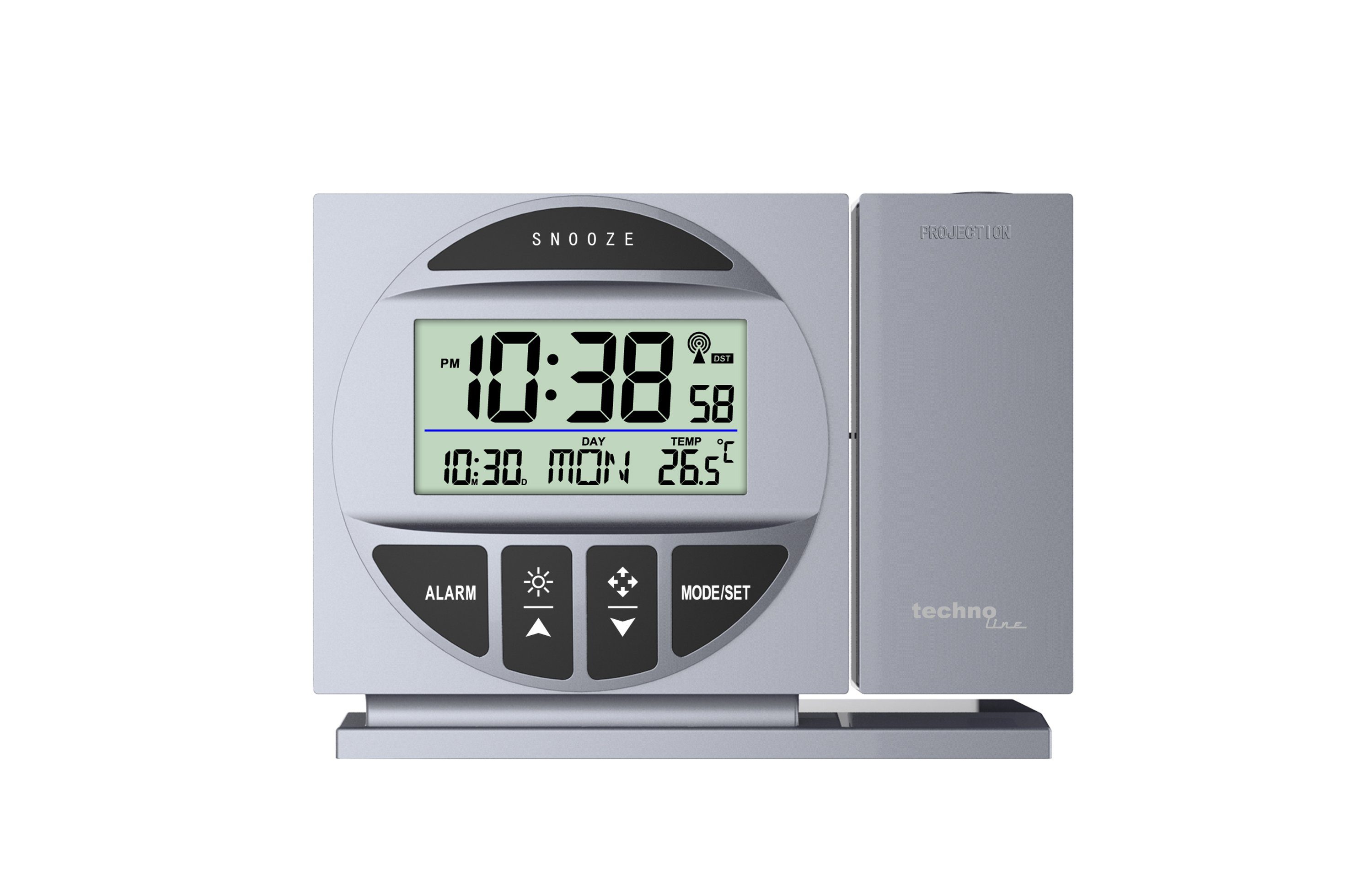 technoline Projektionswecker WT 590 mit Funkuhrzeit günstig online kaufen