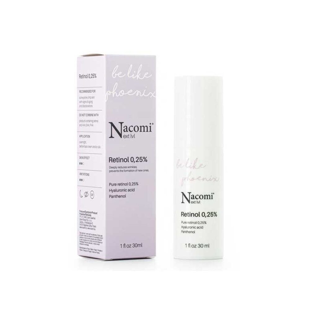 NACOMI Gesichtspflege Next Level Retinol 0,25% Serum z Retinolem